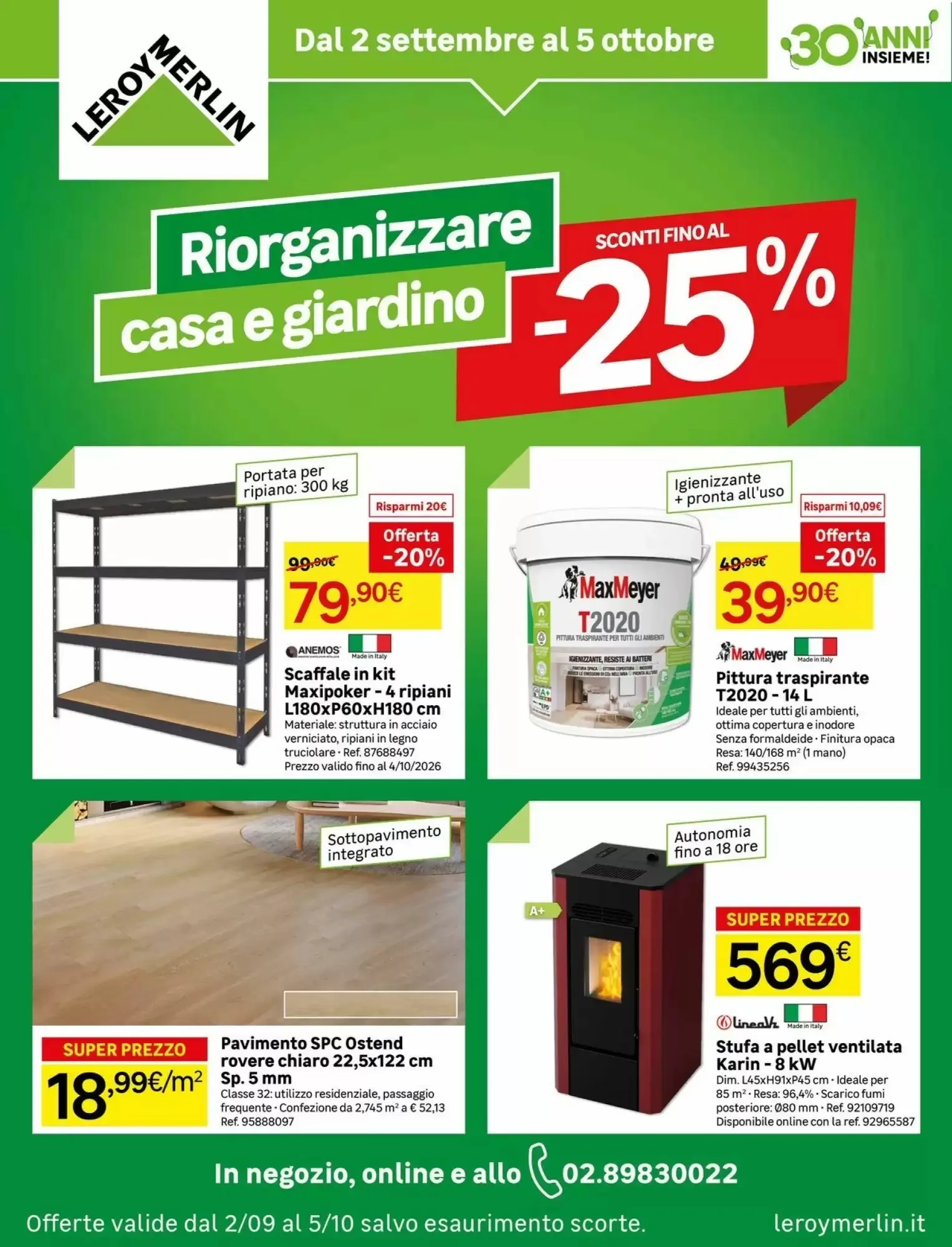 Copertina Leroy Merlin - Volantino Leroy Merlin