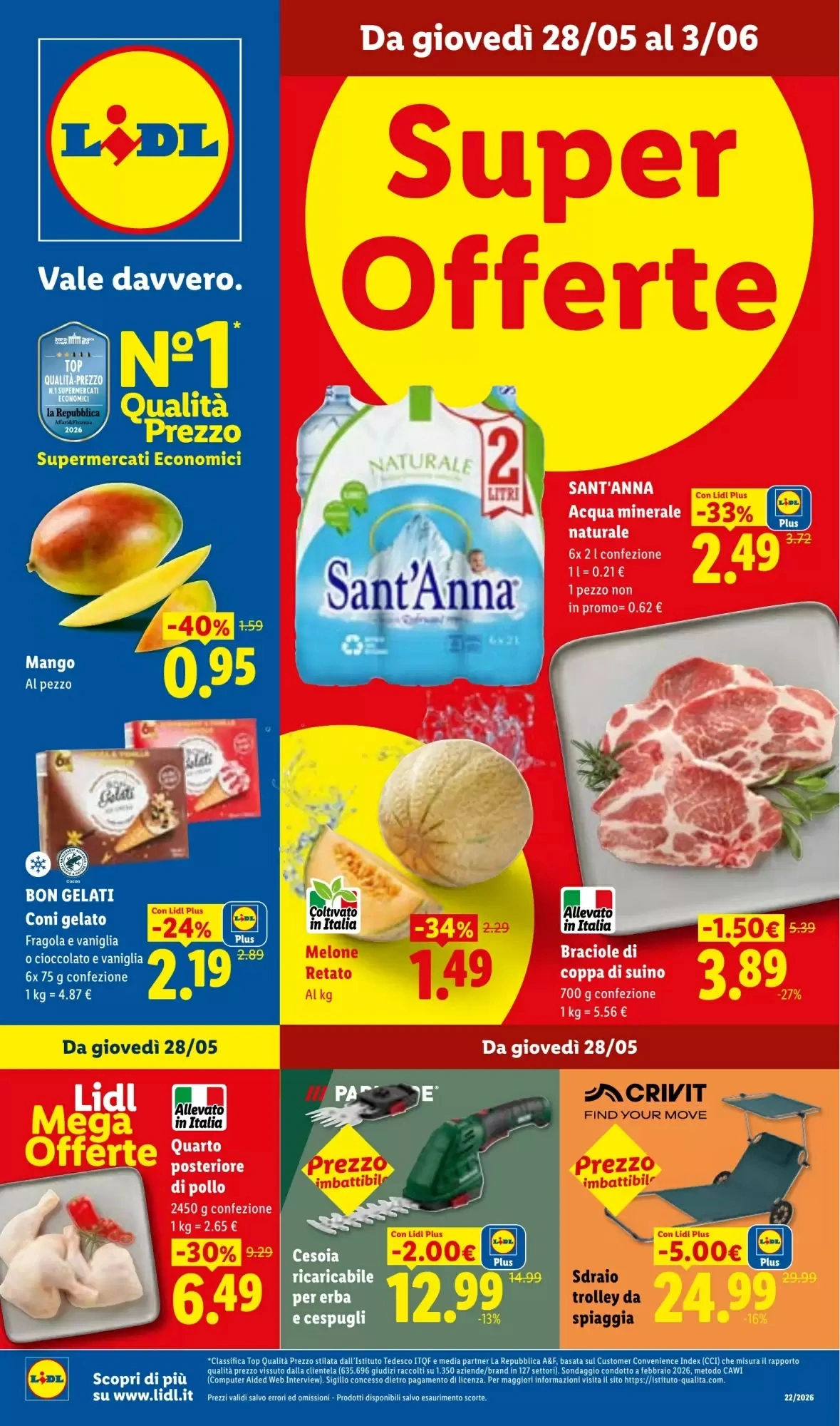 Copertina Lidl - Volantino Lidl