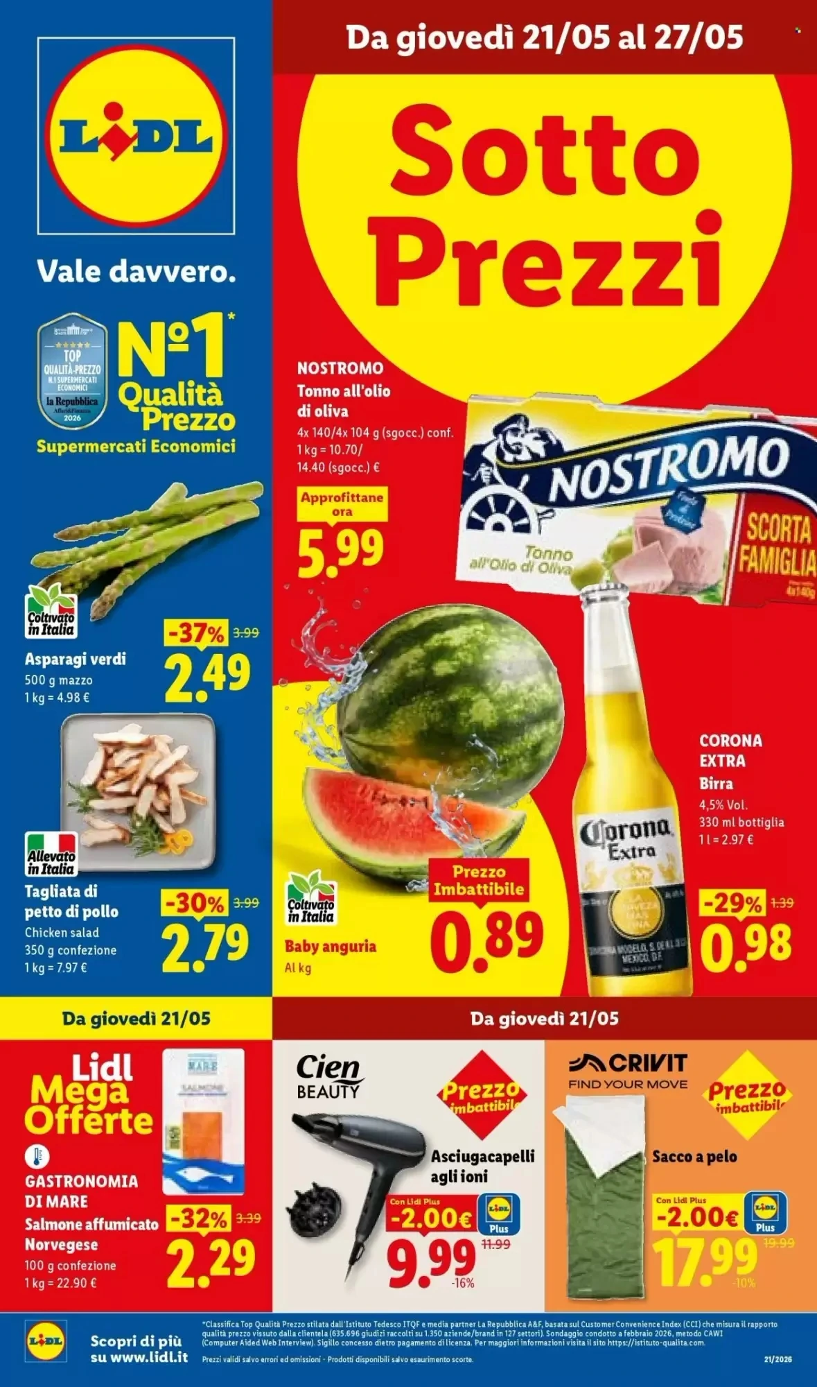 Copertina Lidl - Volantino Lidl