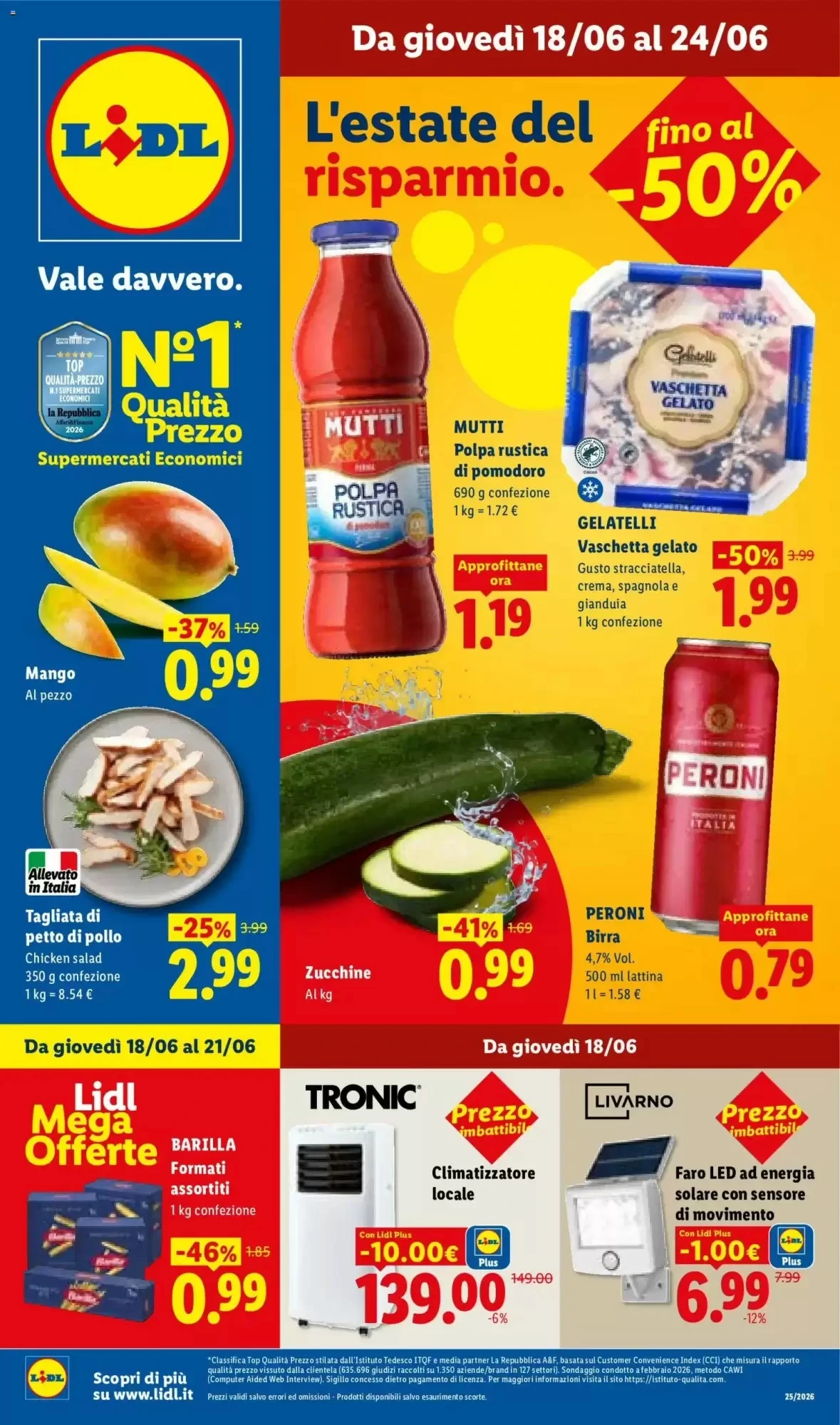 Copertina Lidl | Tutti i gusti dell'estate - Volantino Lidl | Tutti i gusti dell'estate