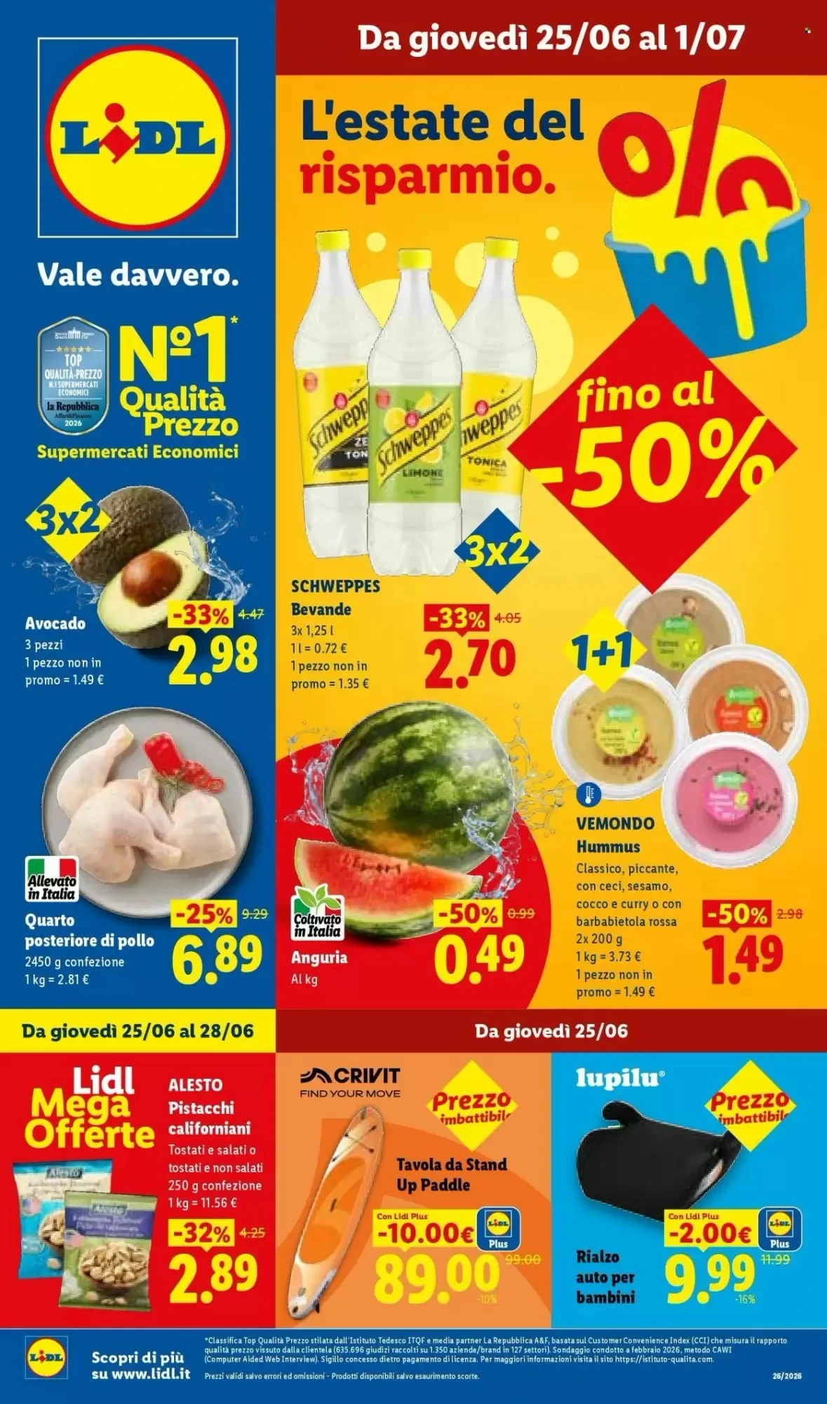 Copertina Lidl - Volantino Lidl
