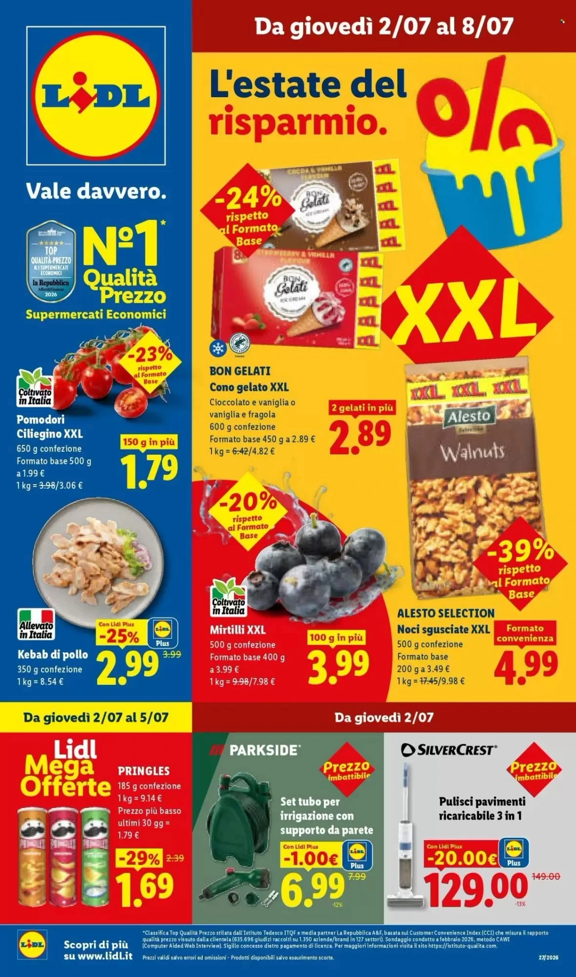 Copertina Lidl - Volantino Lidl