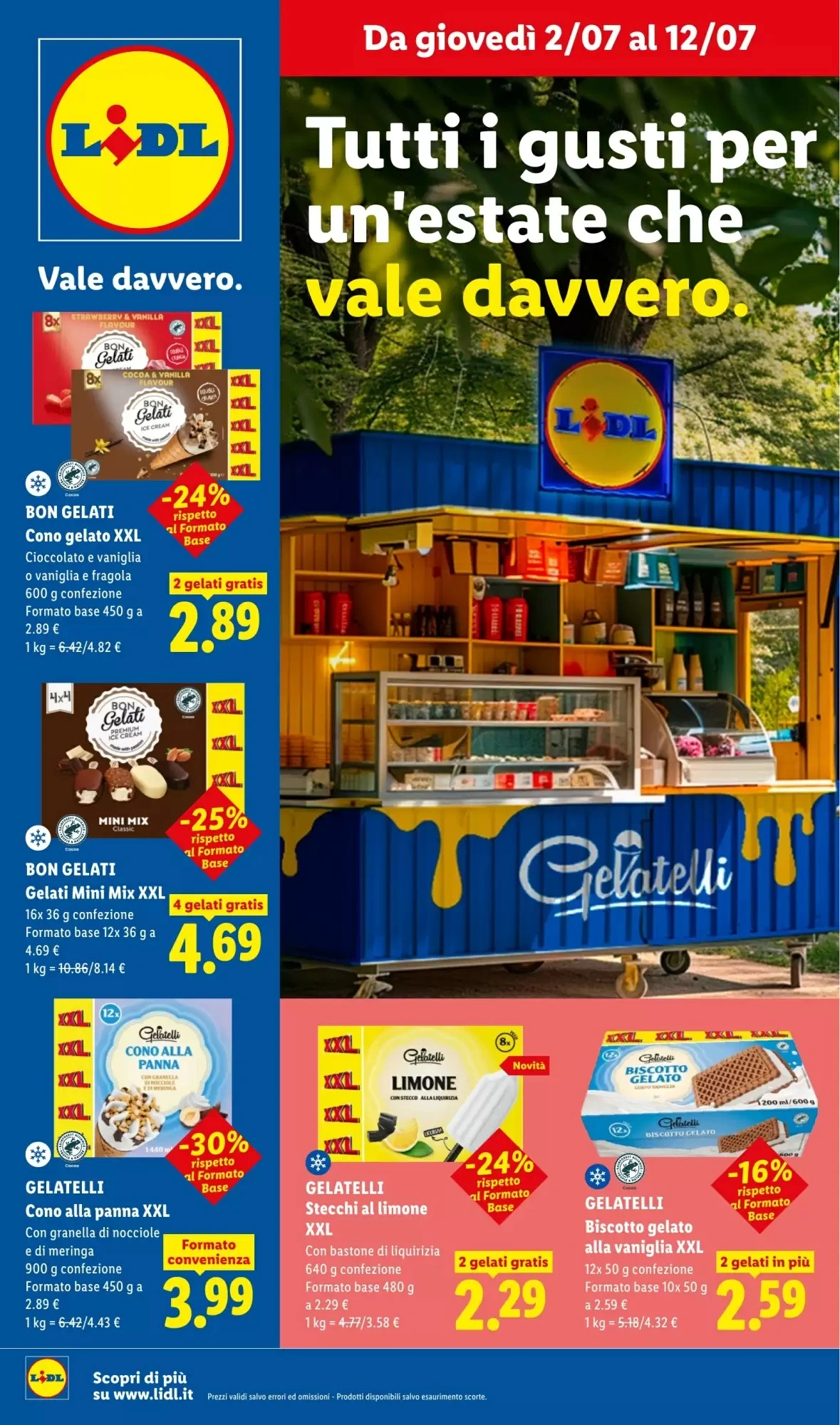 Copertina Lidl - Volantino Lidl