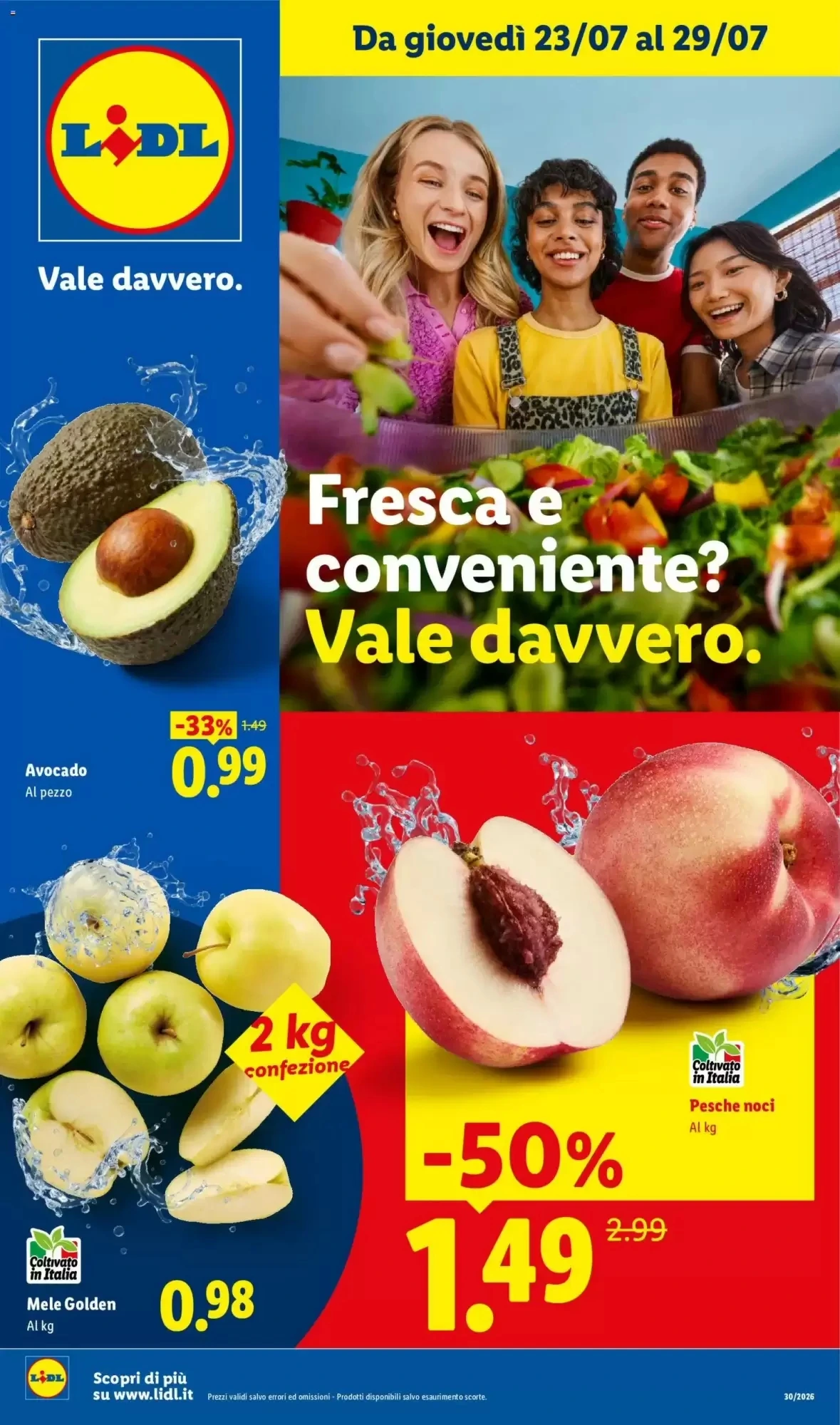 Copertina Lidl - Volantino Lidl