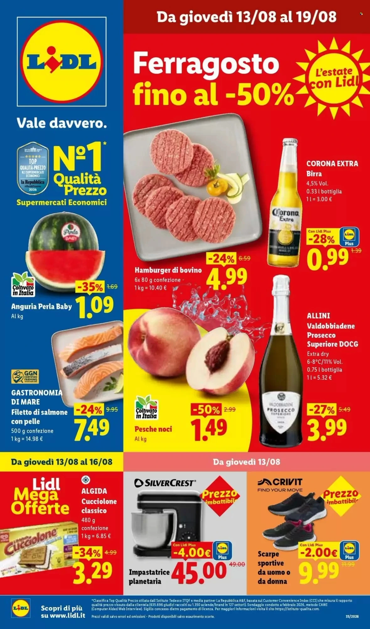 Copertina Lidl - Volantino Lidl