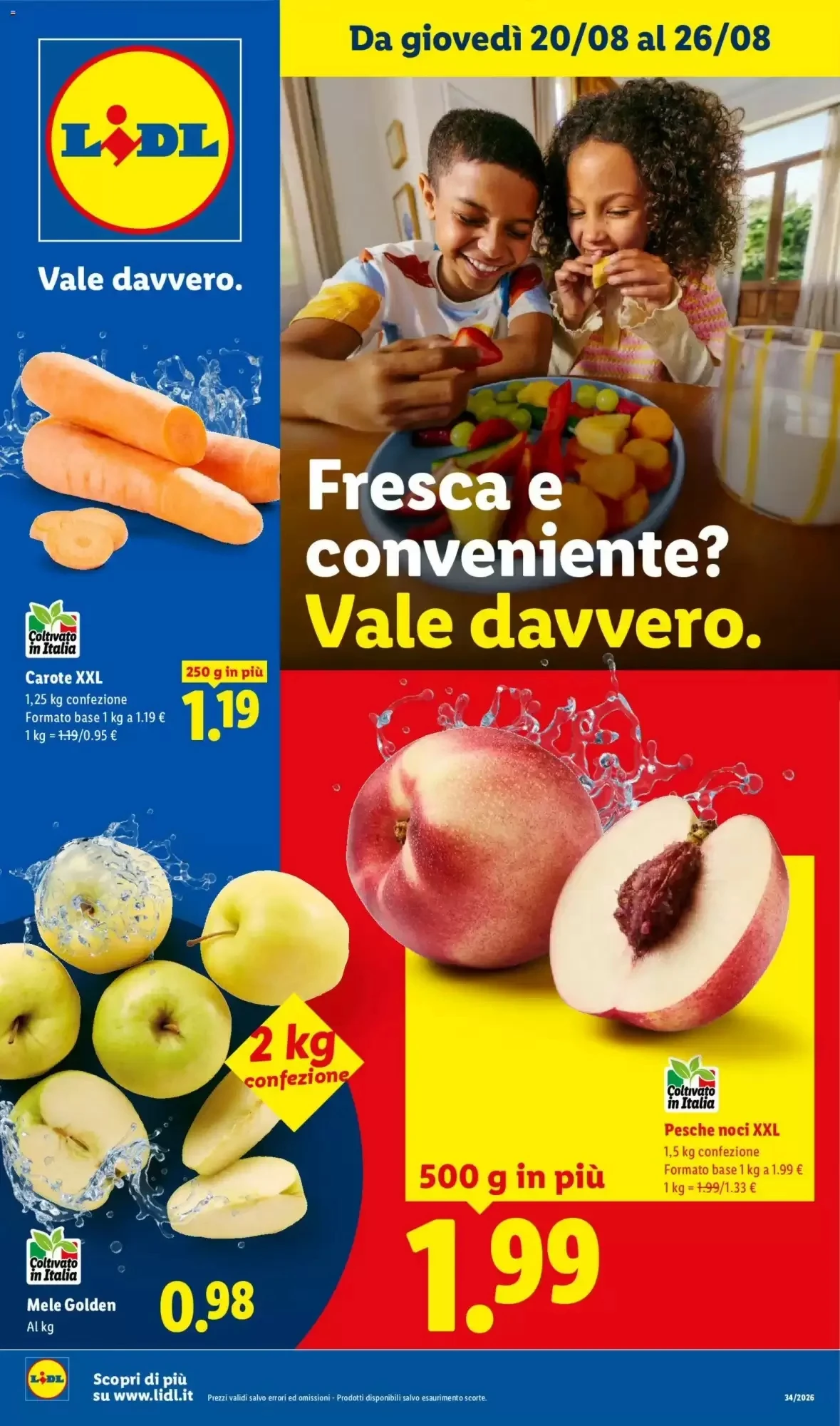 Copertina Lidl - Volantino Lidl