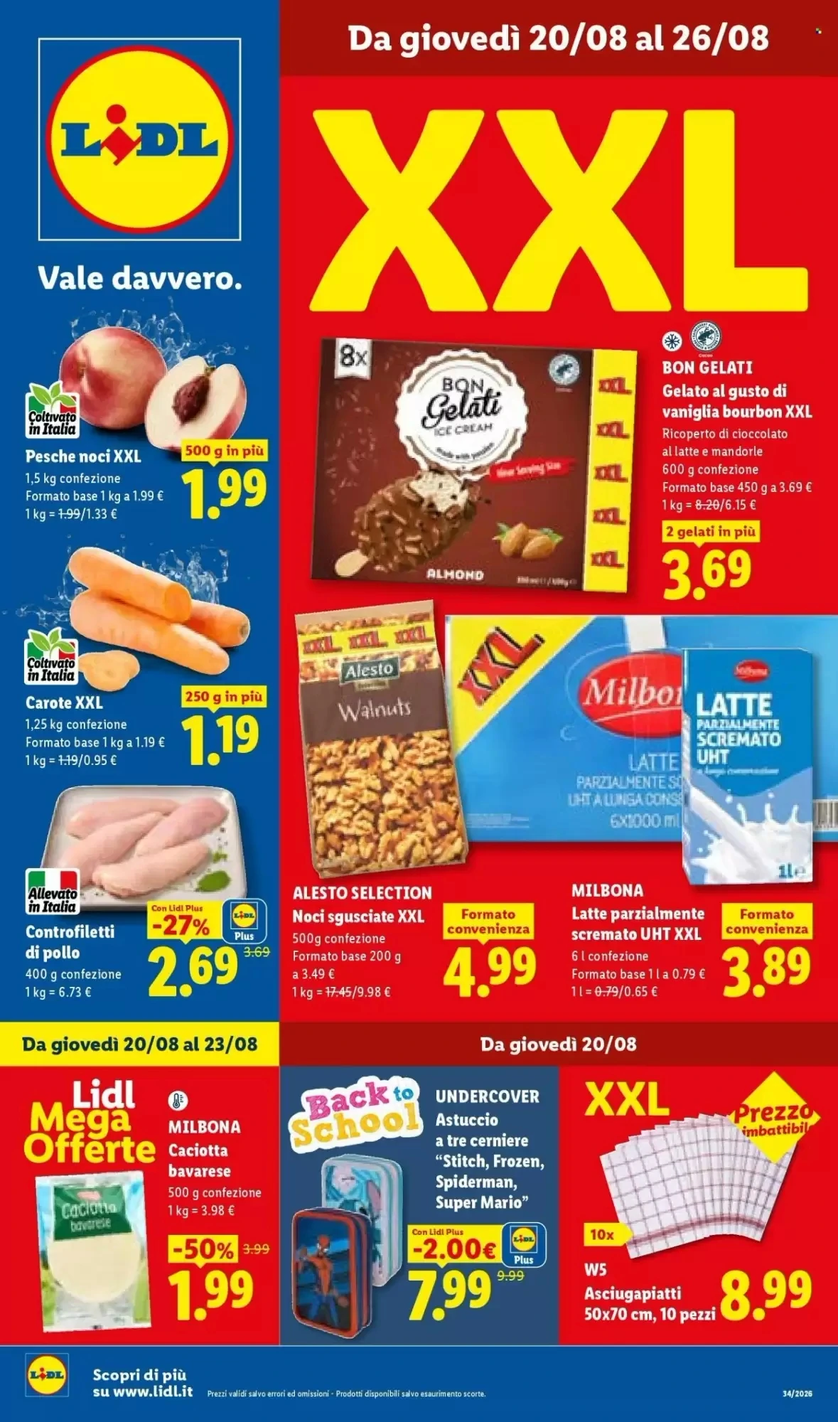 Copertina Lidl - Volantino Lidl