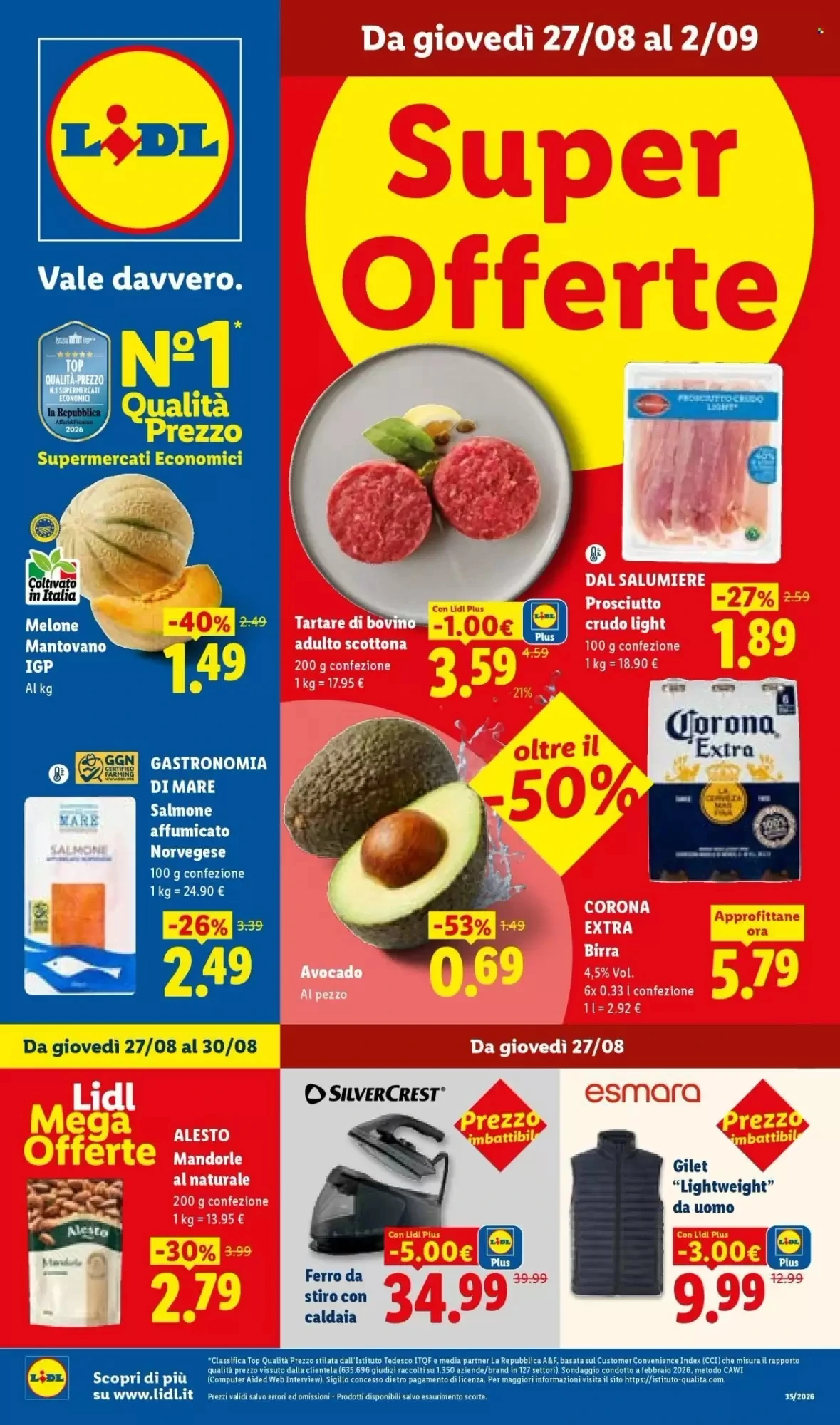 Copertina Lidl - Volantino Lidl