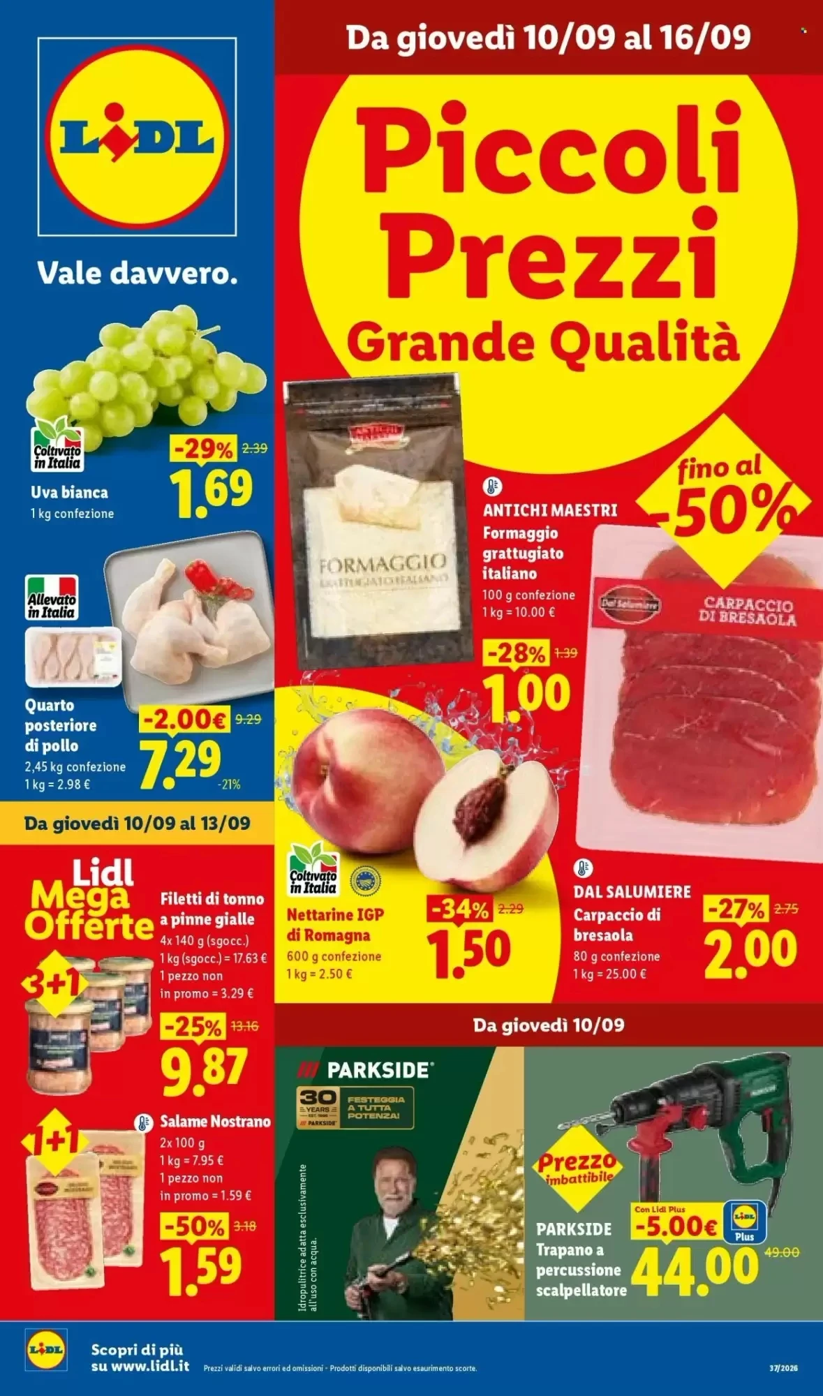 Copertina Lidl - Volantino Lidl
