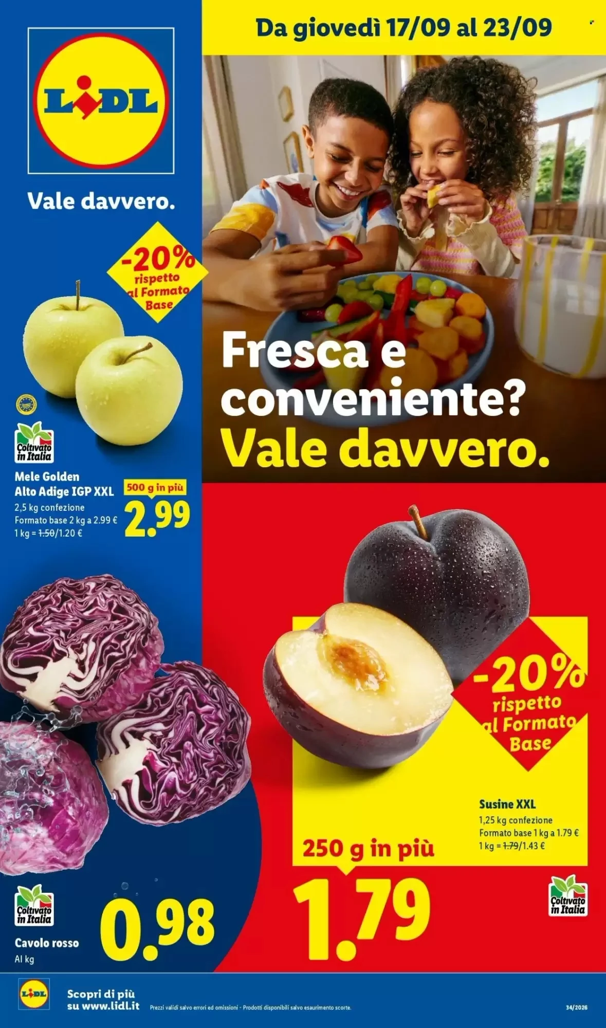 Copertina Lidl - Volantino Lidl