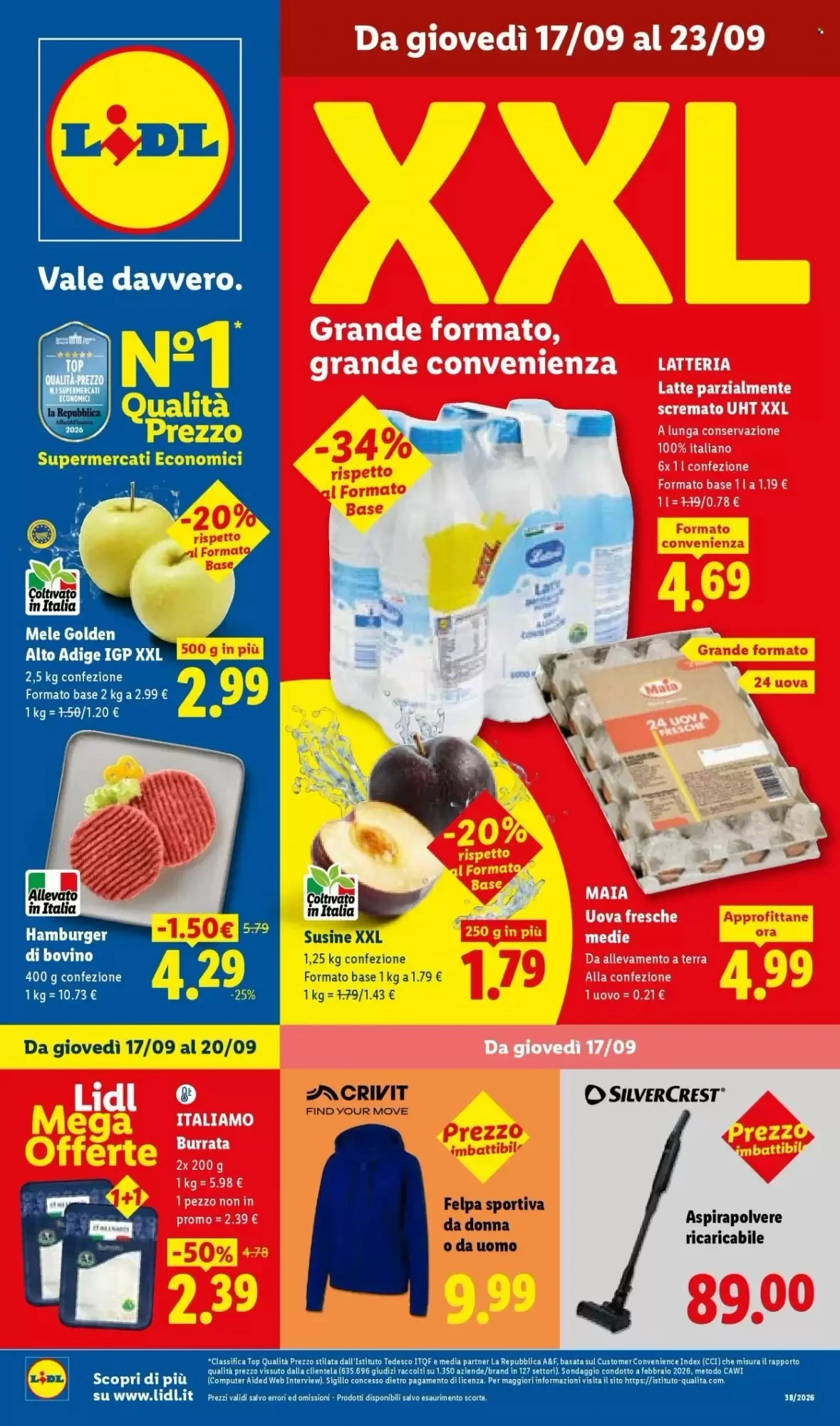 Copertina Lidl - Volantino Lidl