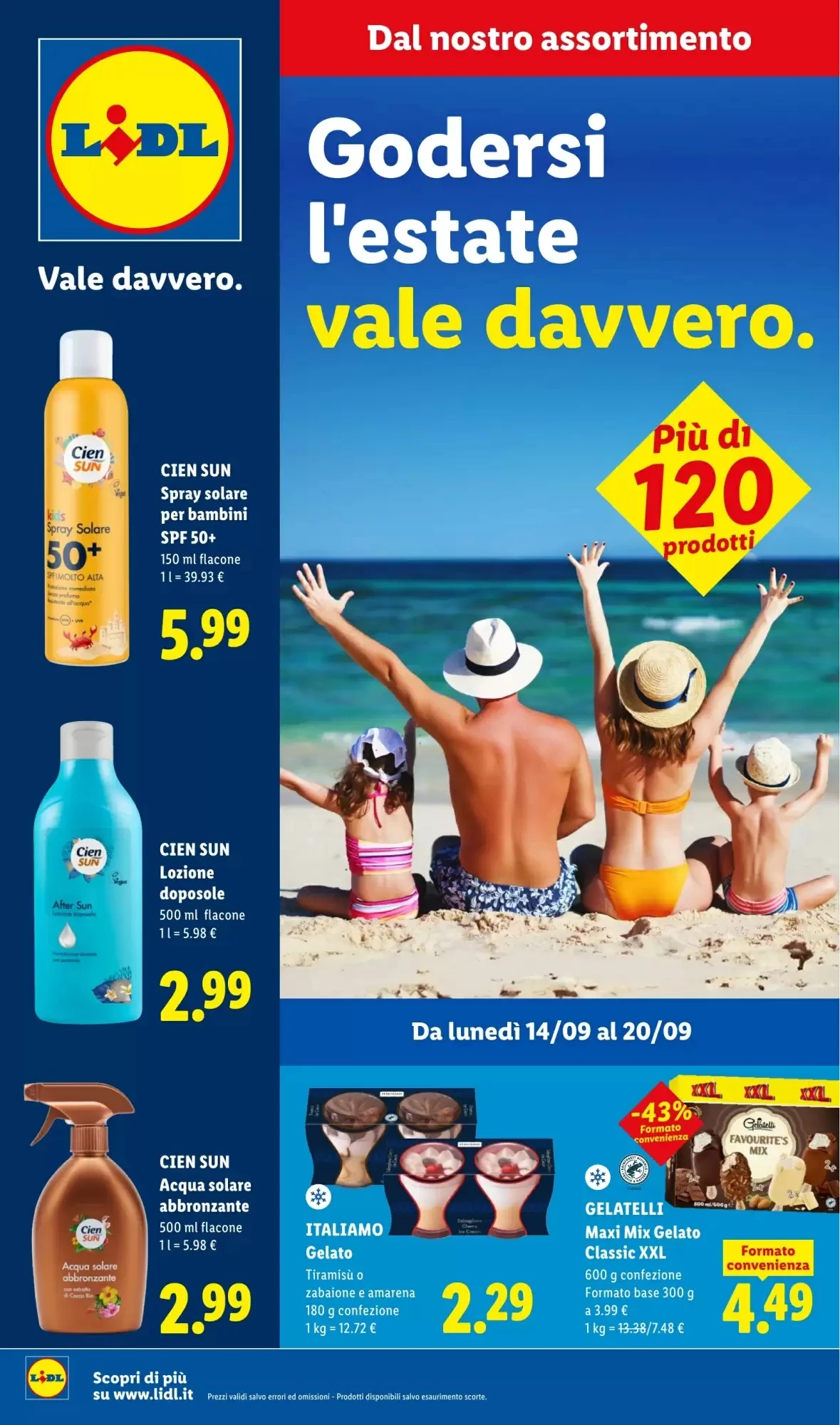Copertina Lidl - Volantino Lidl