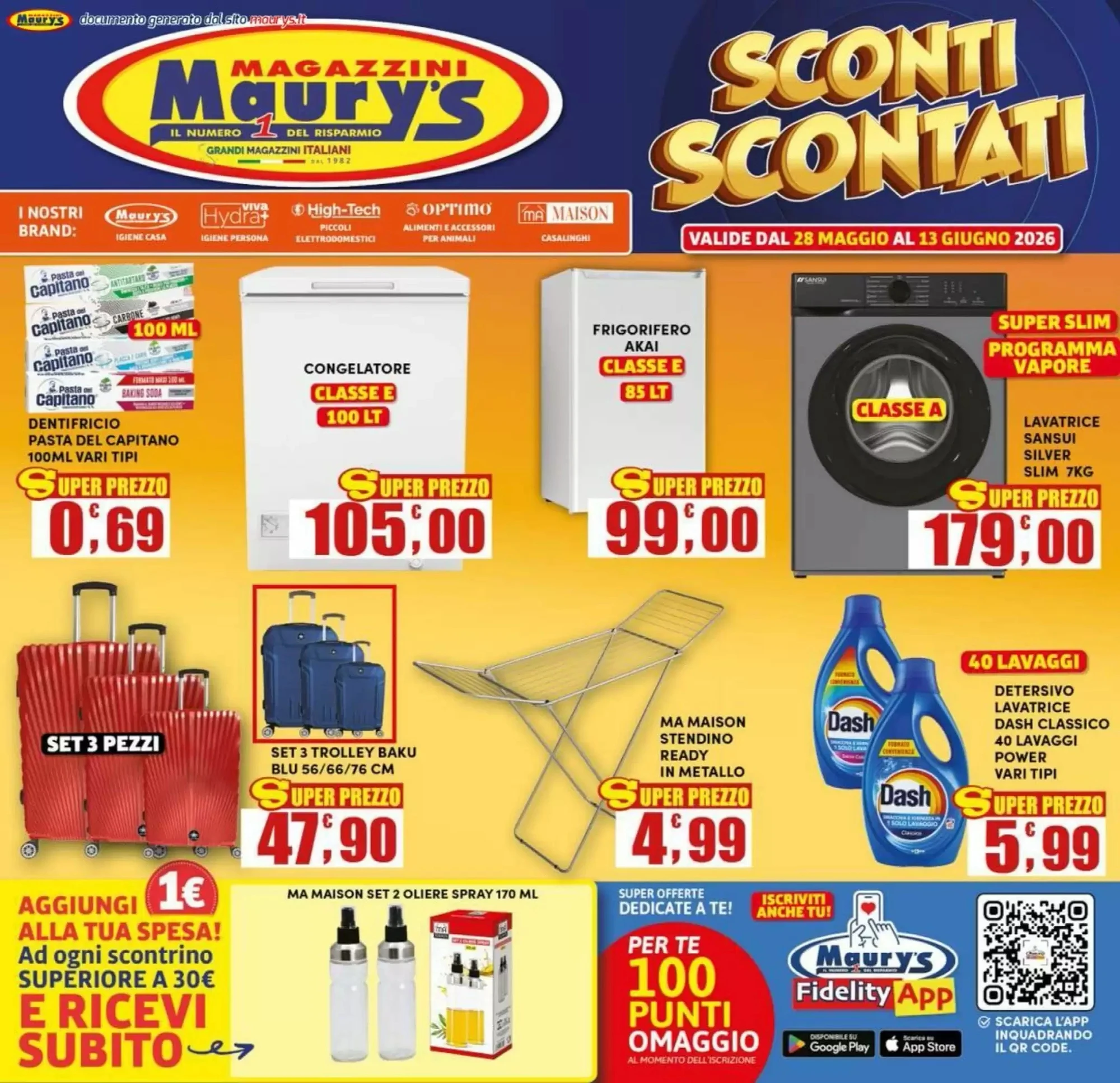 Copertina Maurys - Volantino Maurys