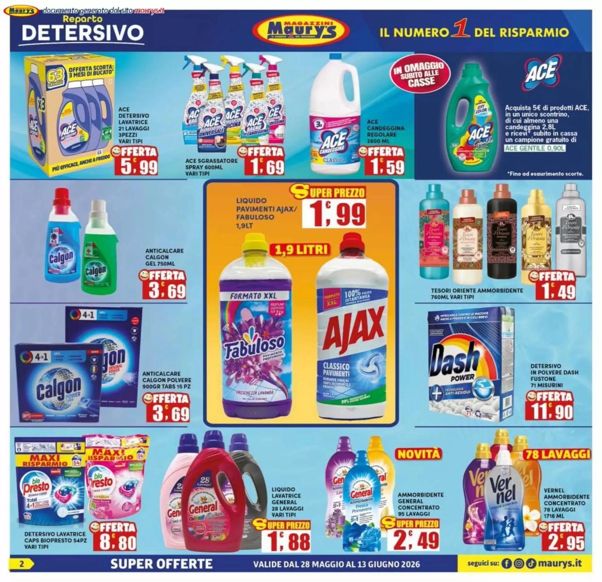 Volantino Maurys Volantino Maurys pagina 2