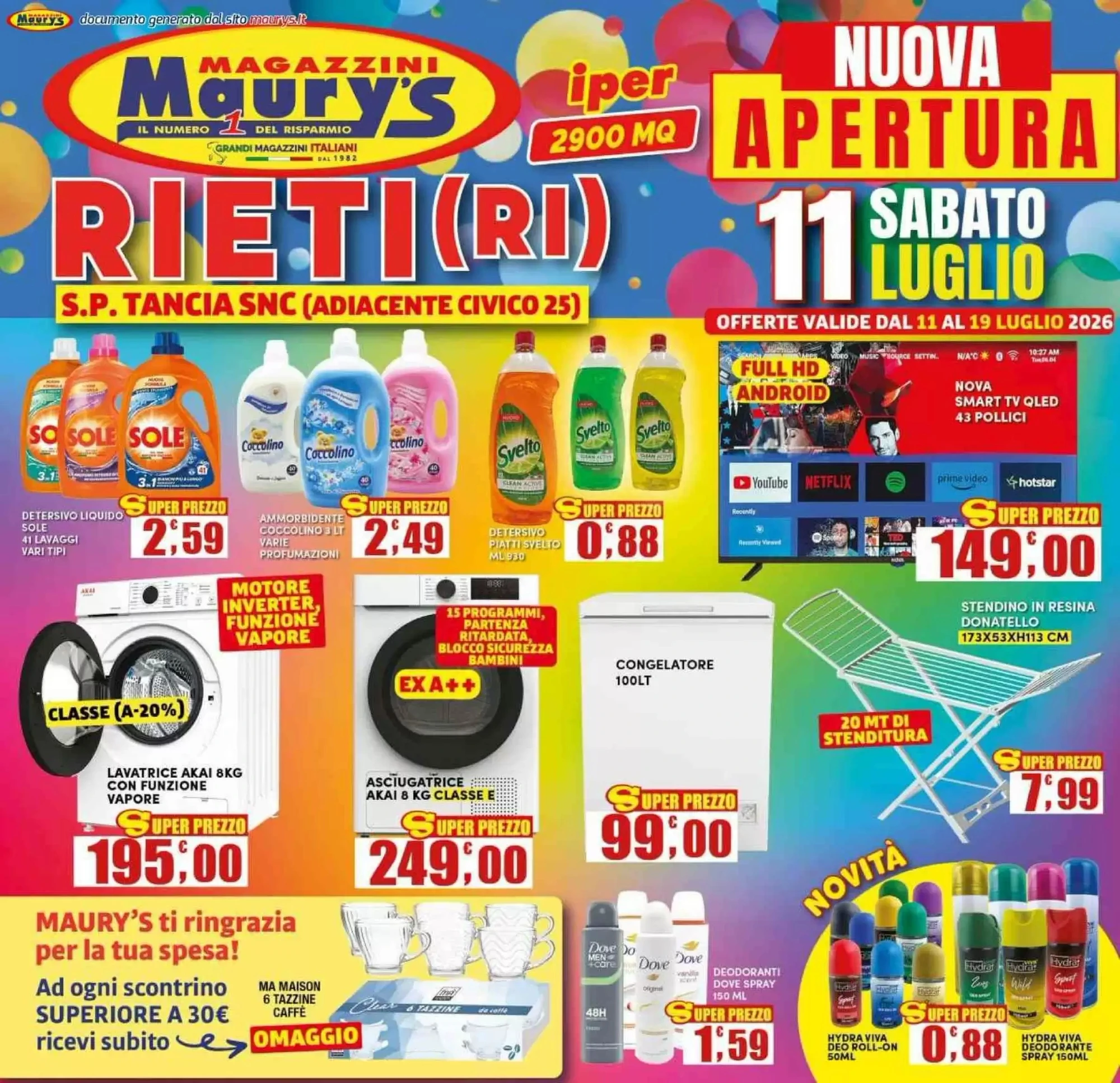 Miniatura Maurys - Volantino Maurys