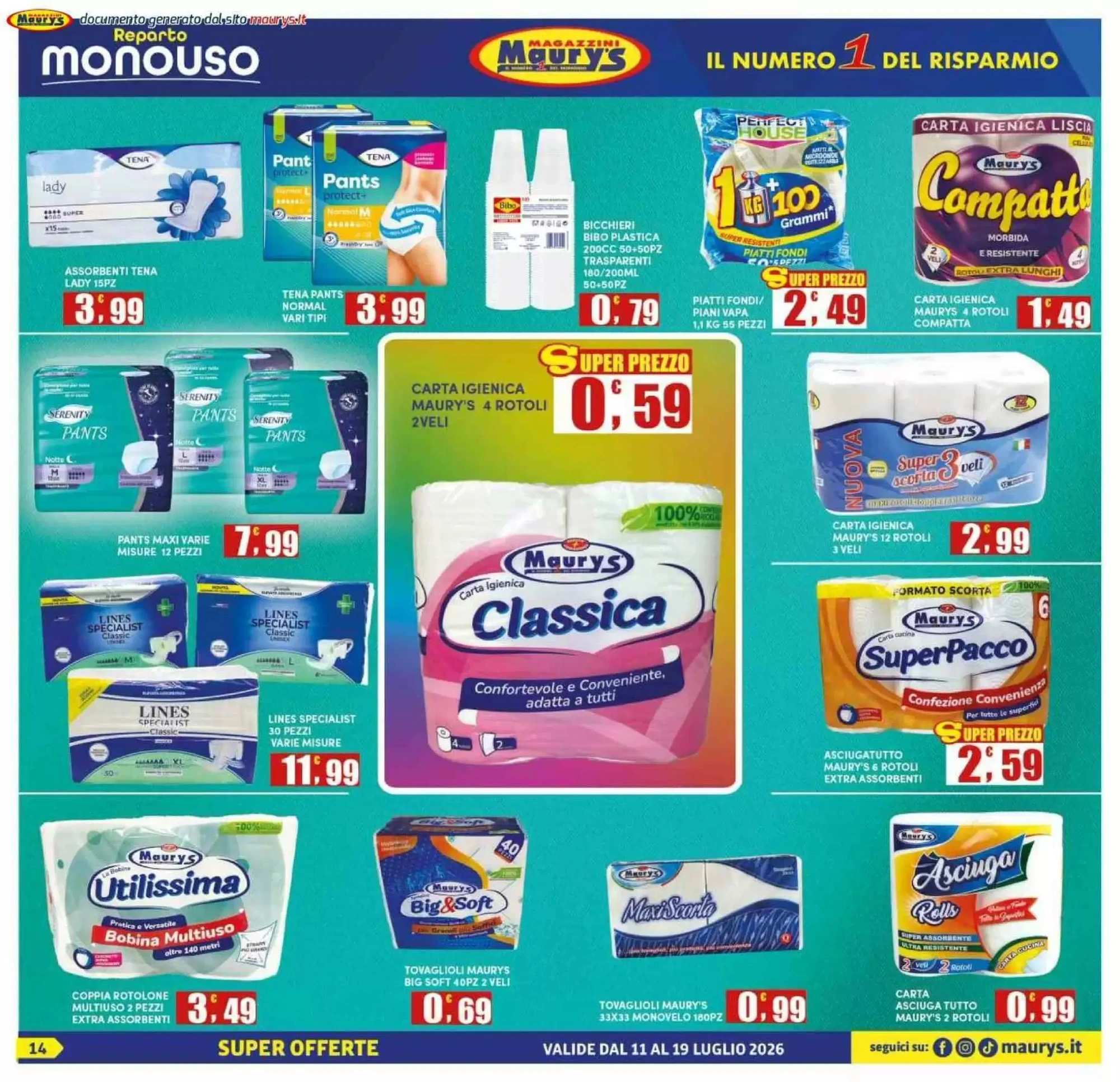 Volantino Maurys Volantino Maurys pagina 14