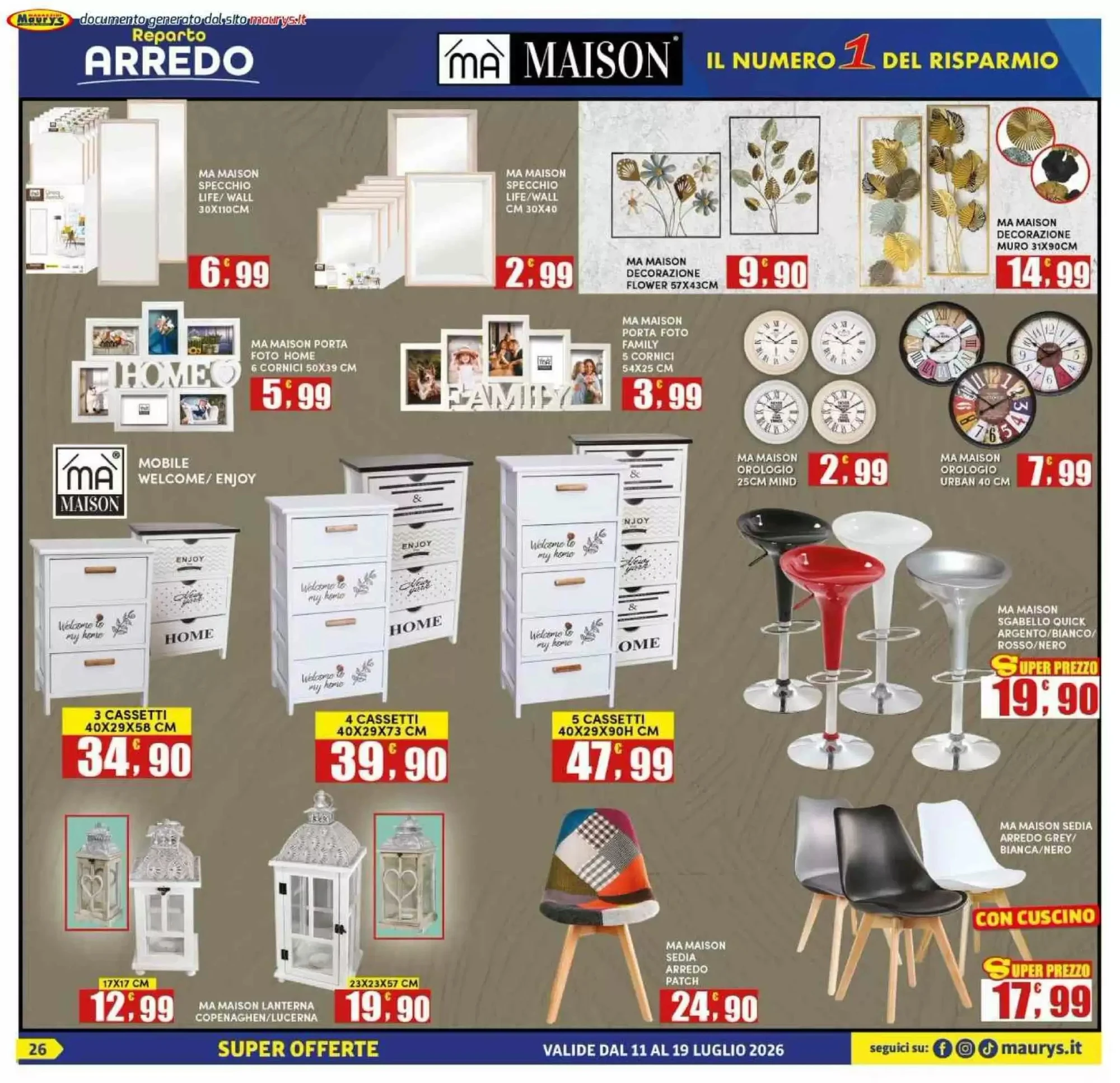 Volantino Maurys Volantino Maurys pagina 26