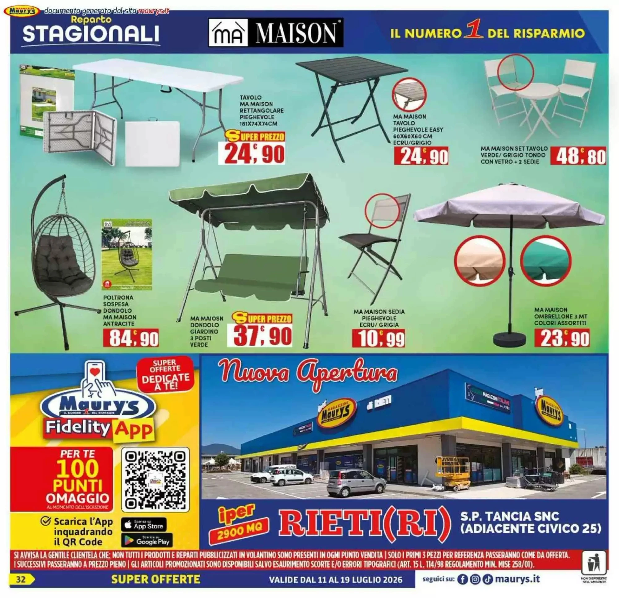Volantino Maurys Volantino Maurys pagina 32