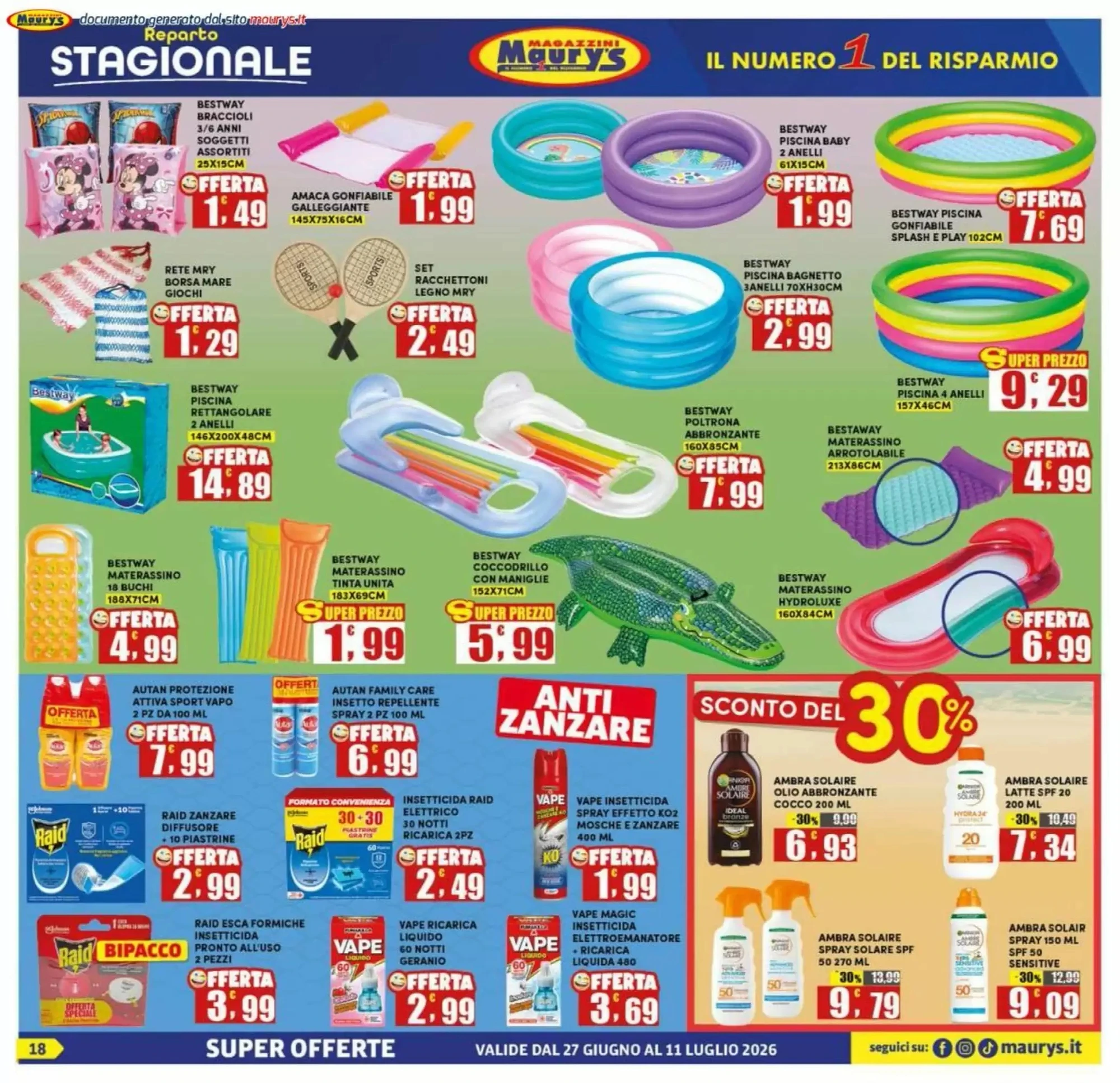 Volantino Maurys Volantino Maurys pagina 18