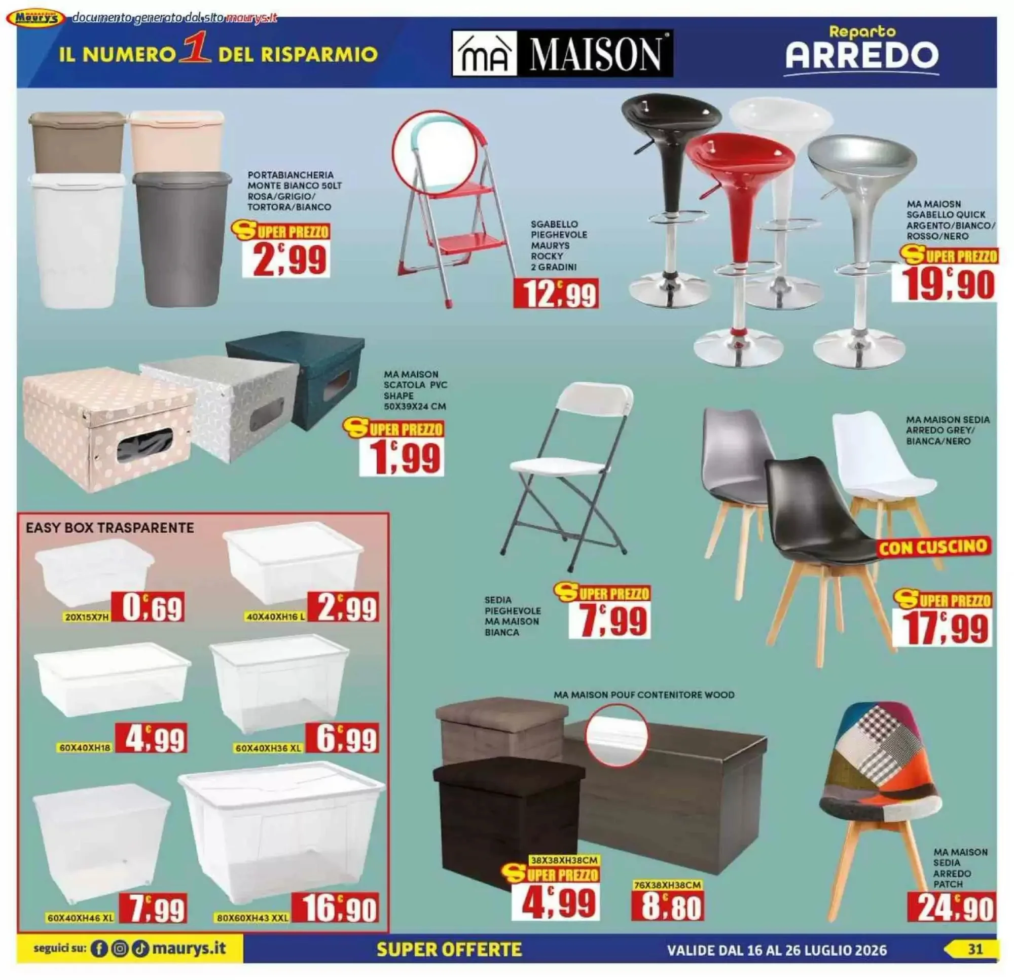 Volantino Maurys Volantino Maurys pagina 31