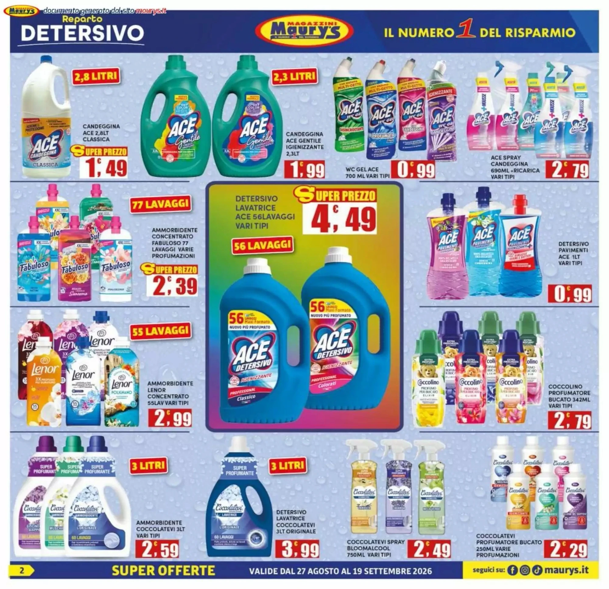 Volantino Maurys Volantino Maurys pagina 2