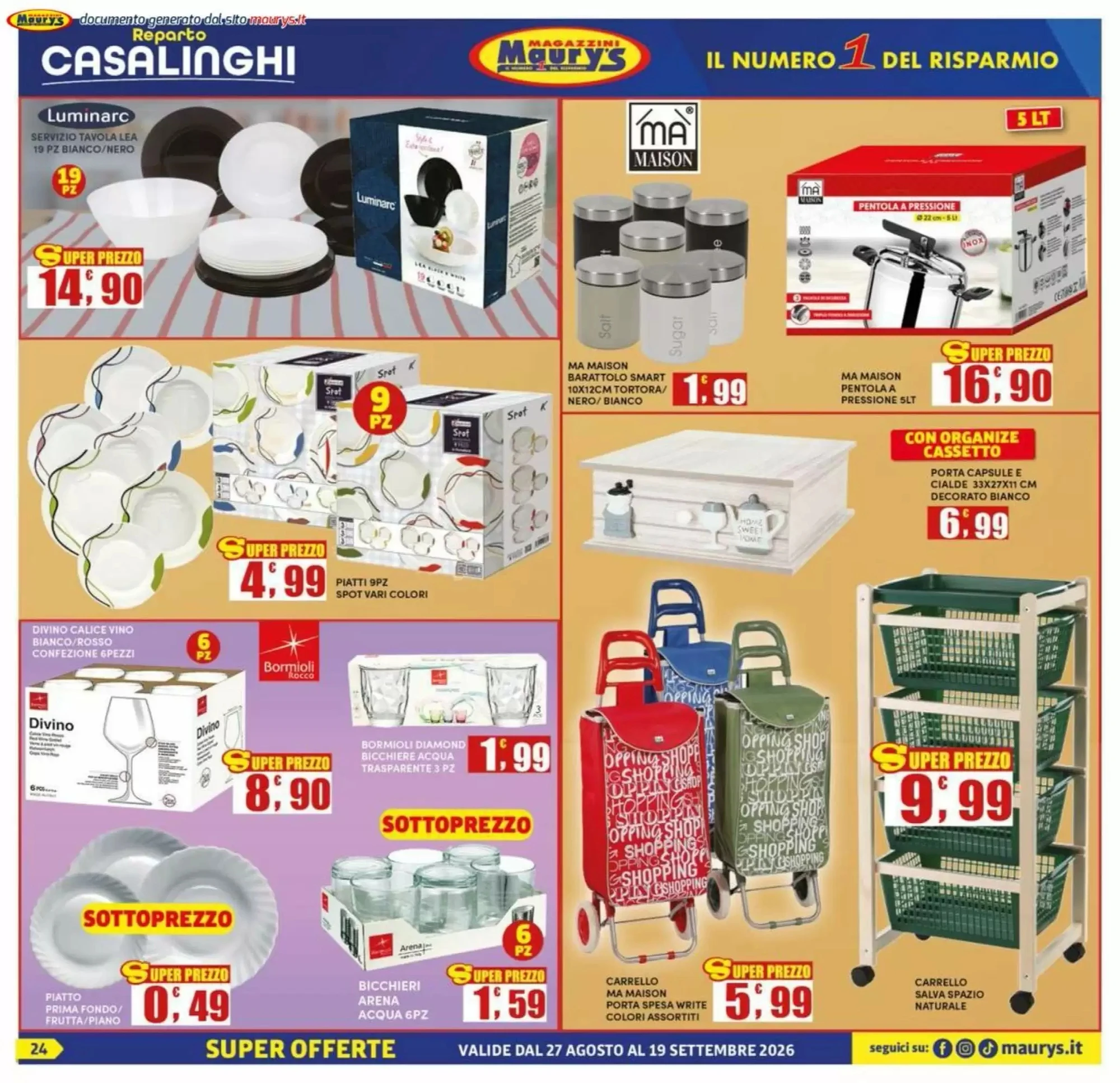 Volantino Maurys Volantino Maurys pagina 24