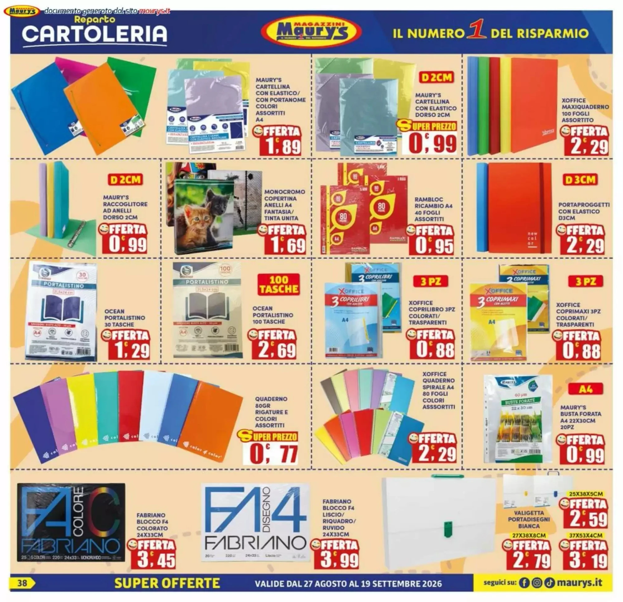 Volantino Maurys Volantino Maurys pagina 38