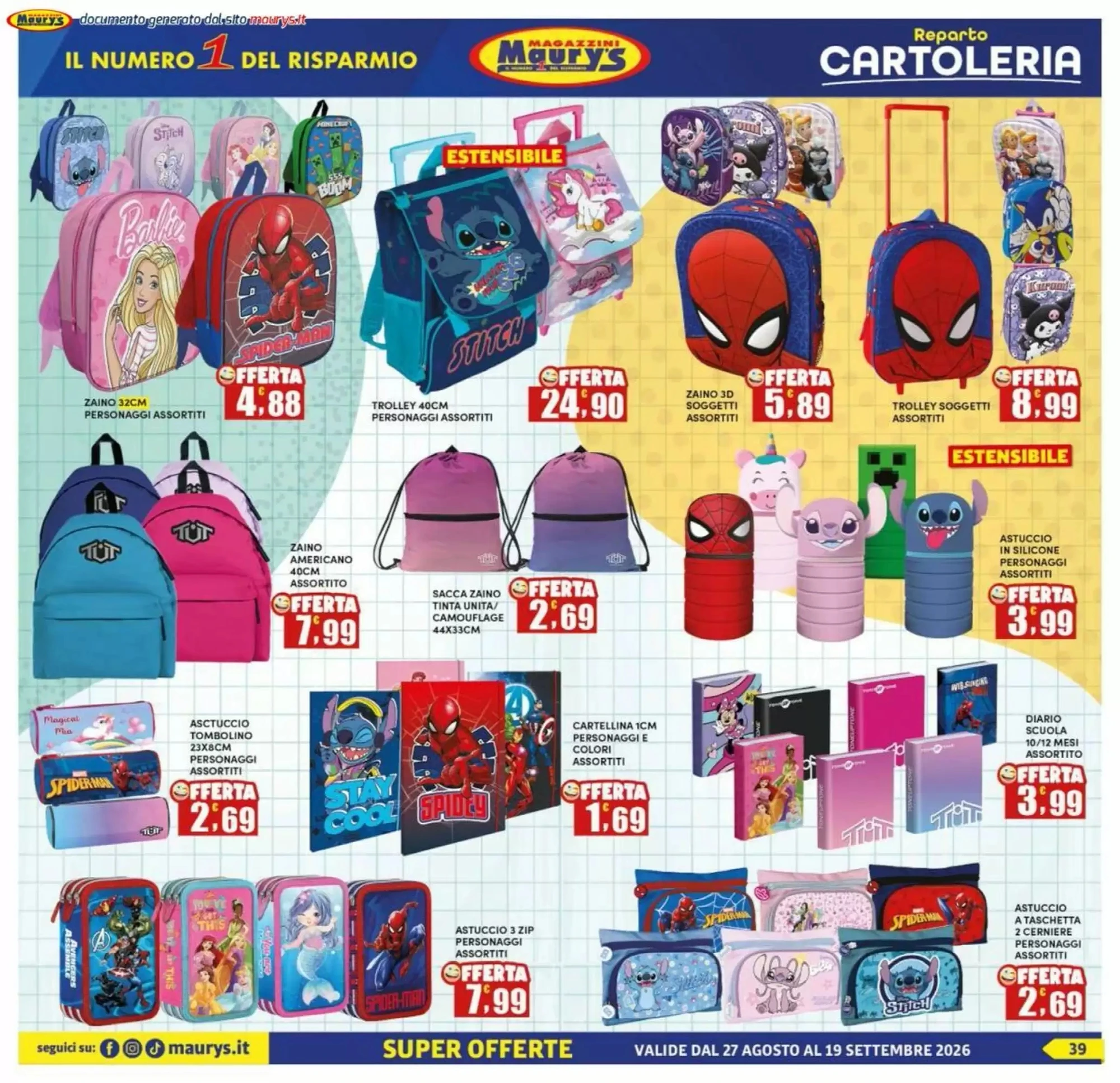 Volantino Maurys Volantino Maurys pagina 39