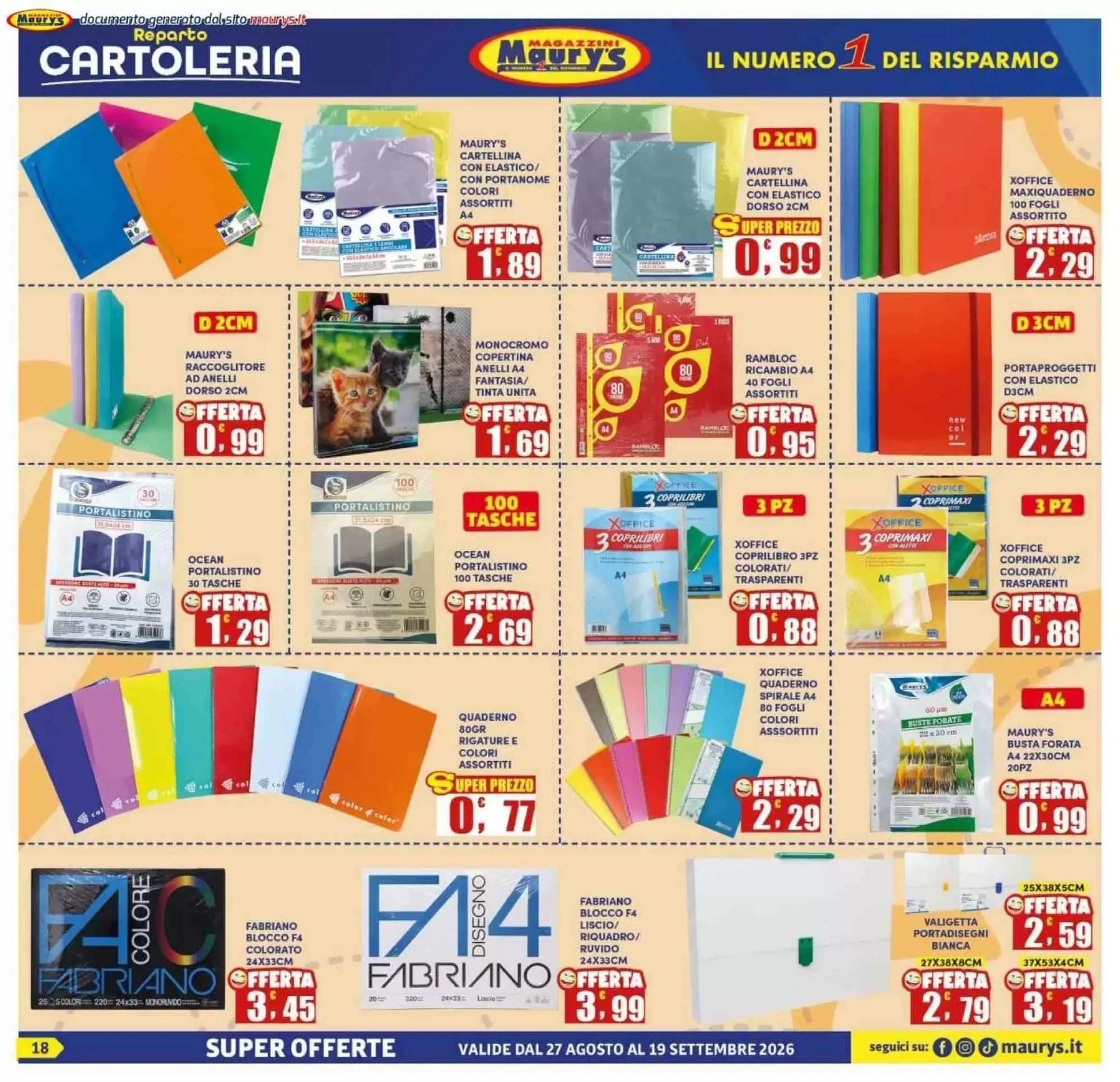Volantino Maurys Volantino Maurys pagina 18
