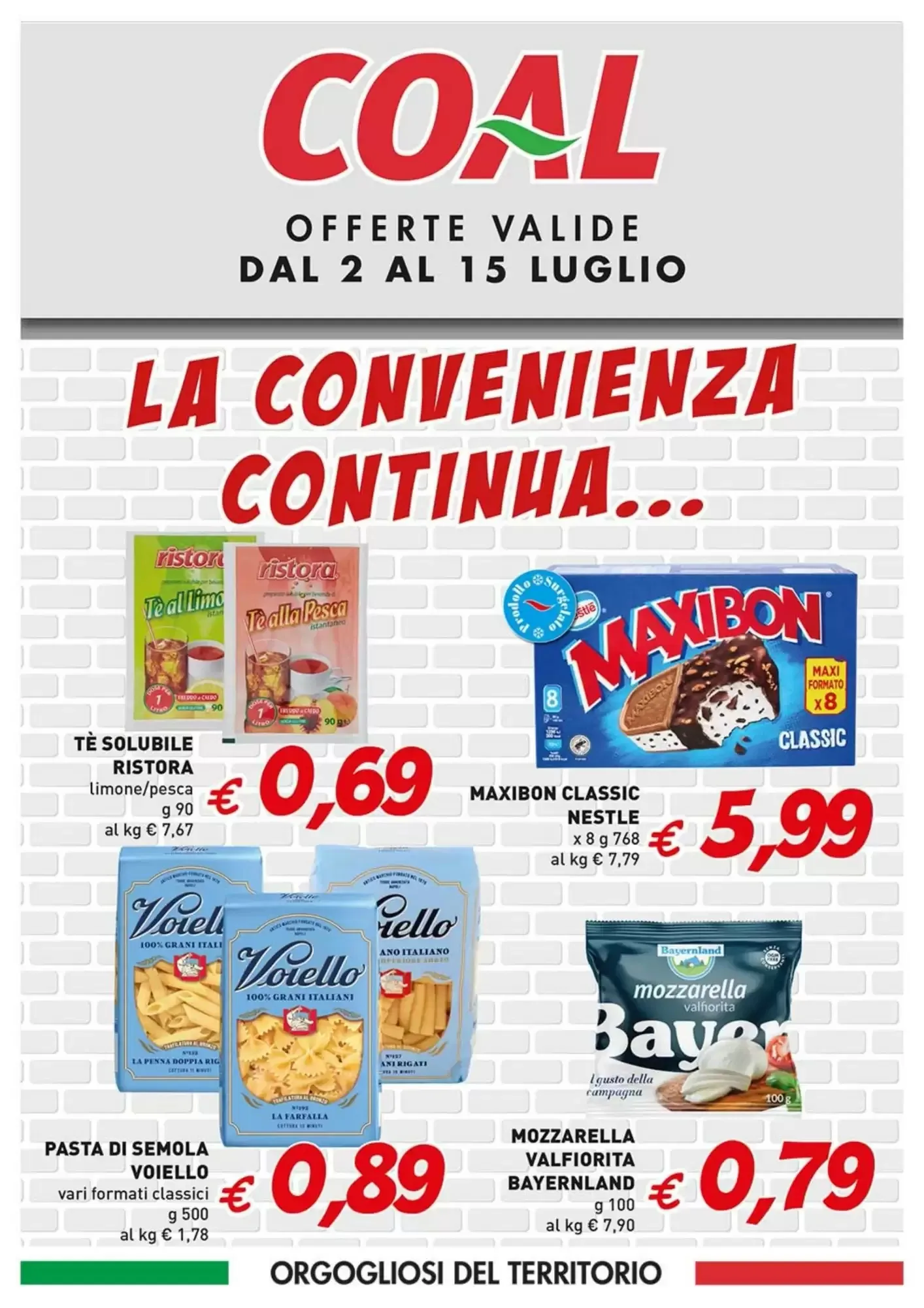 Copertina Maxi Coal - Volantino Maxi Coal