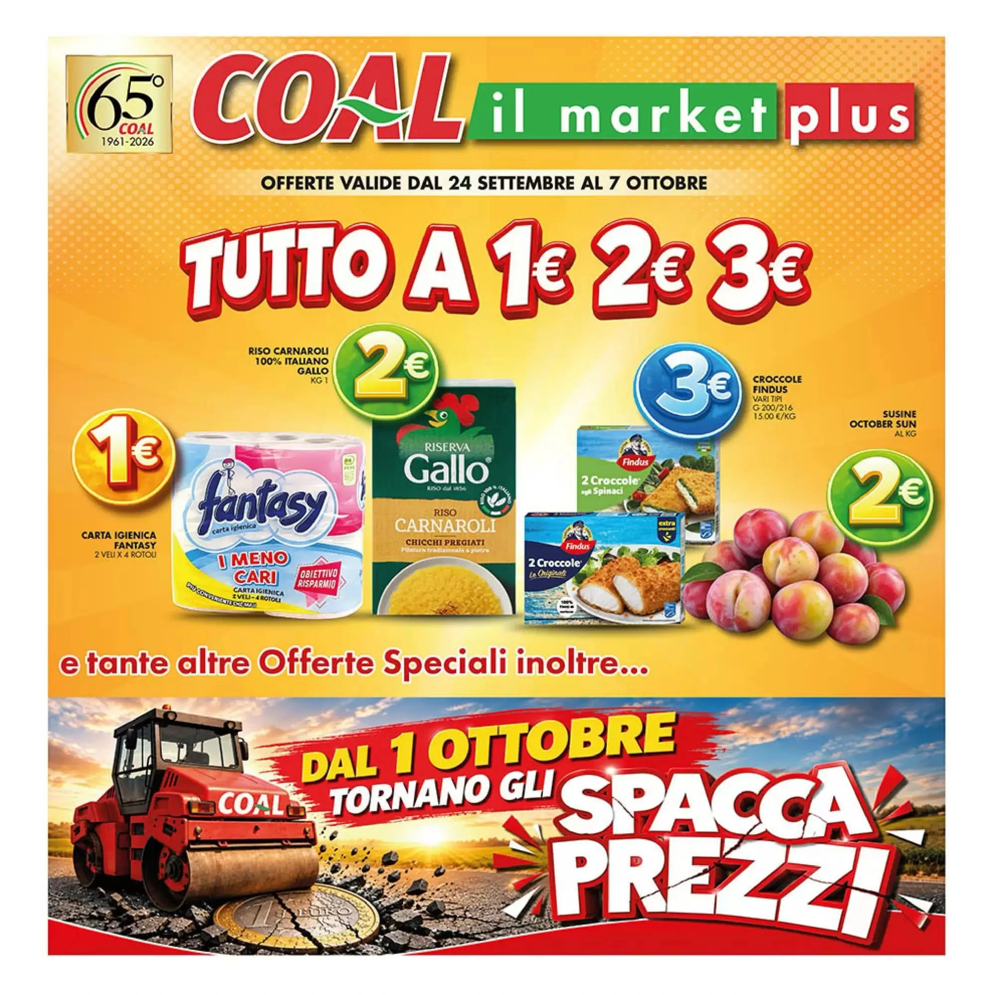 Copertina Maxi Coal - Volantino Maxi Coal