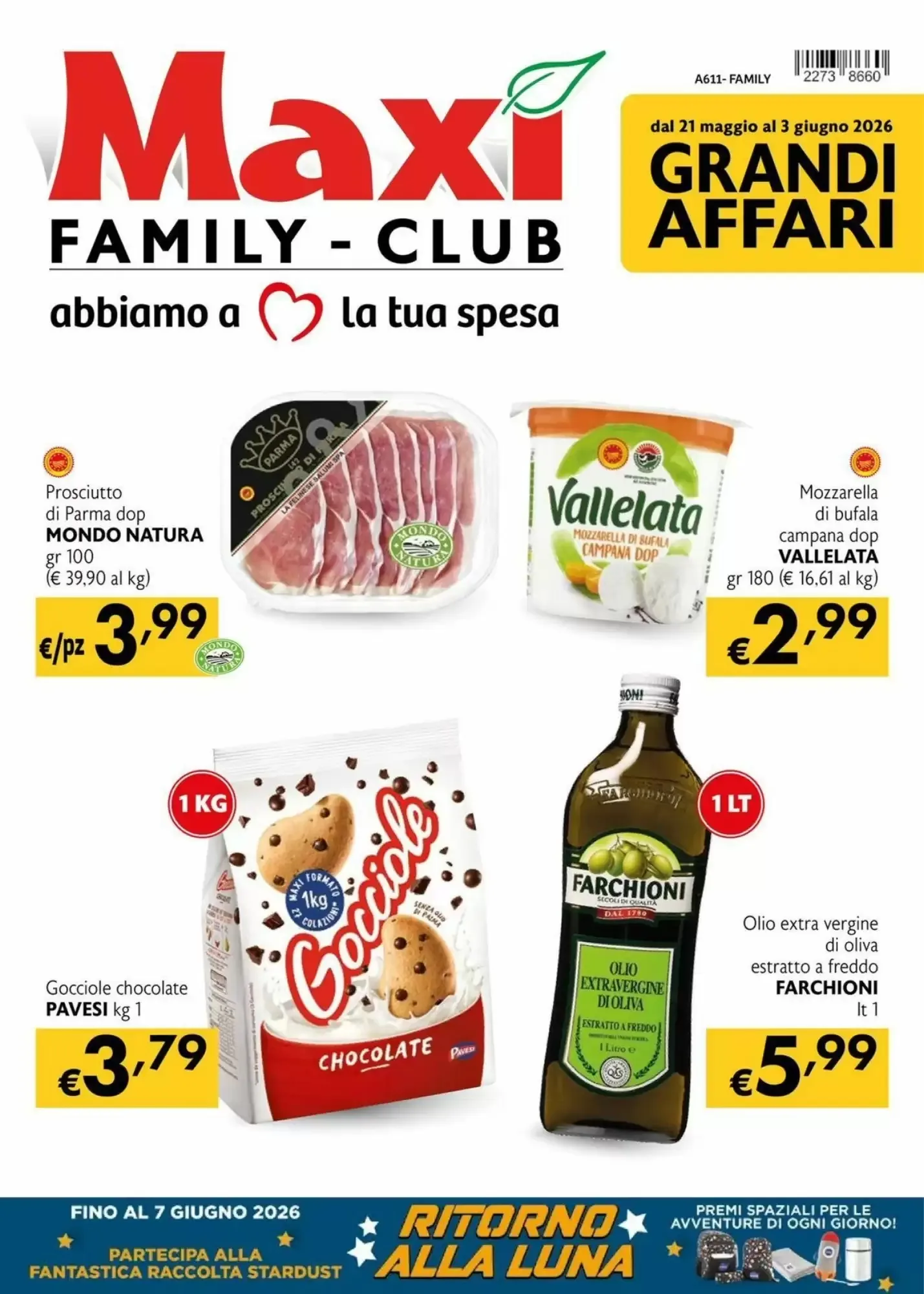 Copertina Maxi Family - Volantino Maxi Family