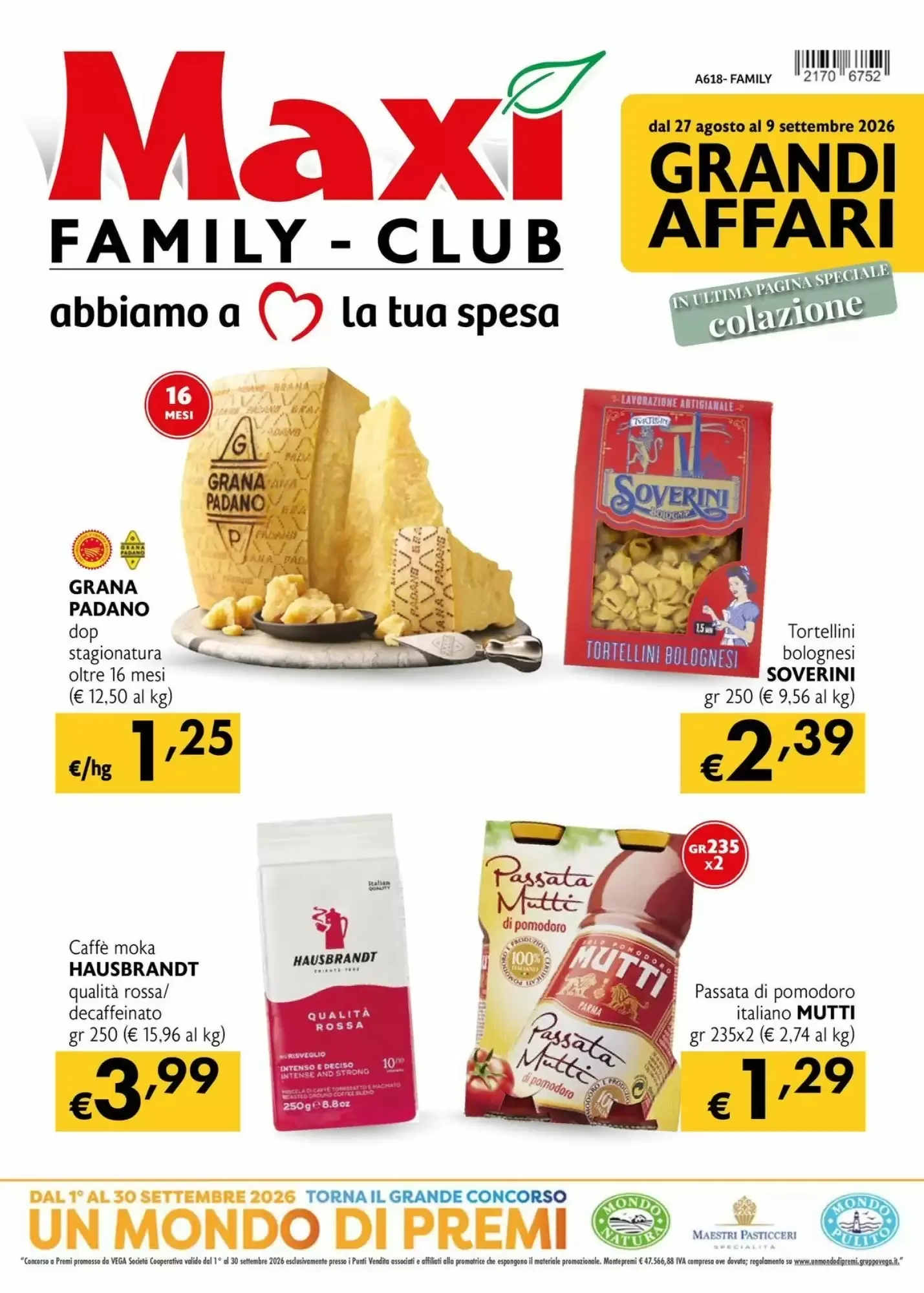 Copertina Maxi Family - Volantino Maxi Family