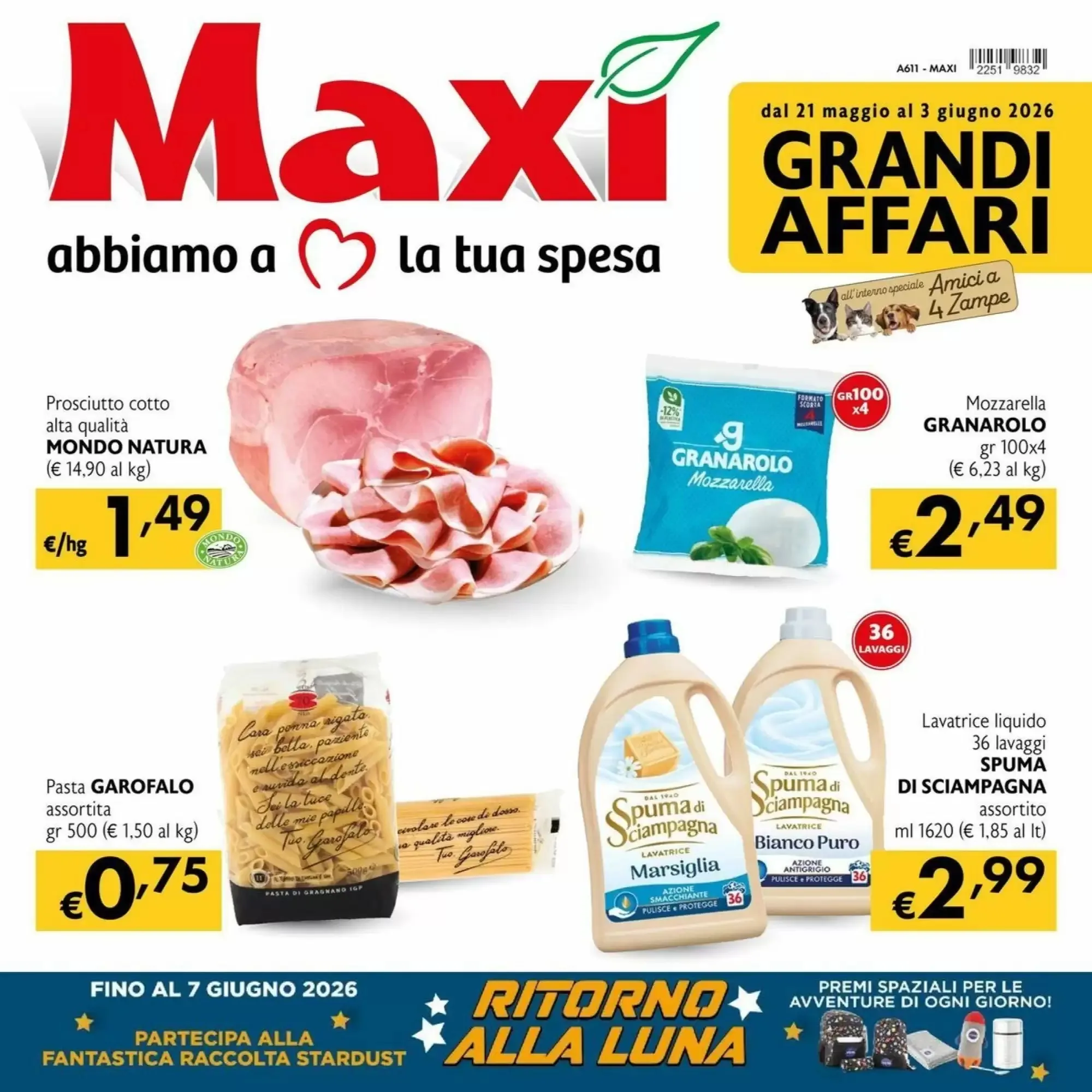 Copertina Maxi Supermercati - Volantino Maxi Supermercati