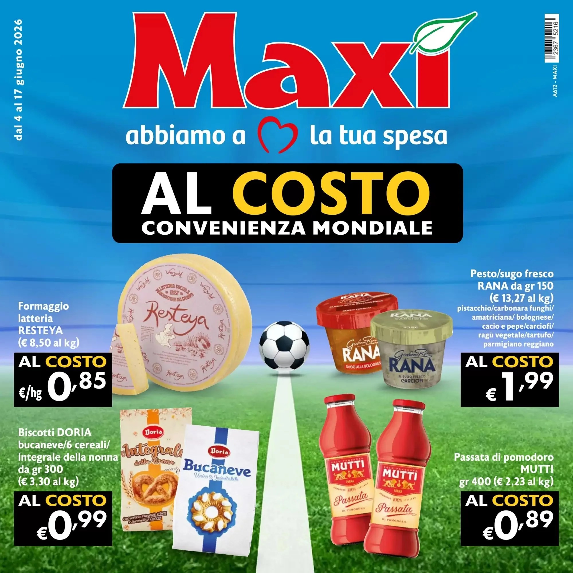 Copertina Maxi Supermercati - Volantino Maxi Supermercati