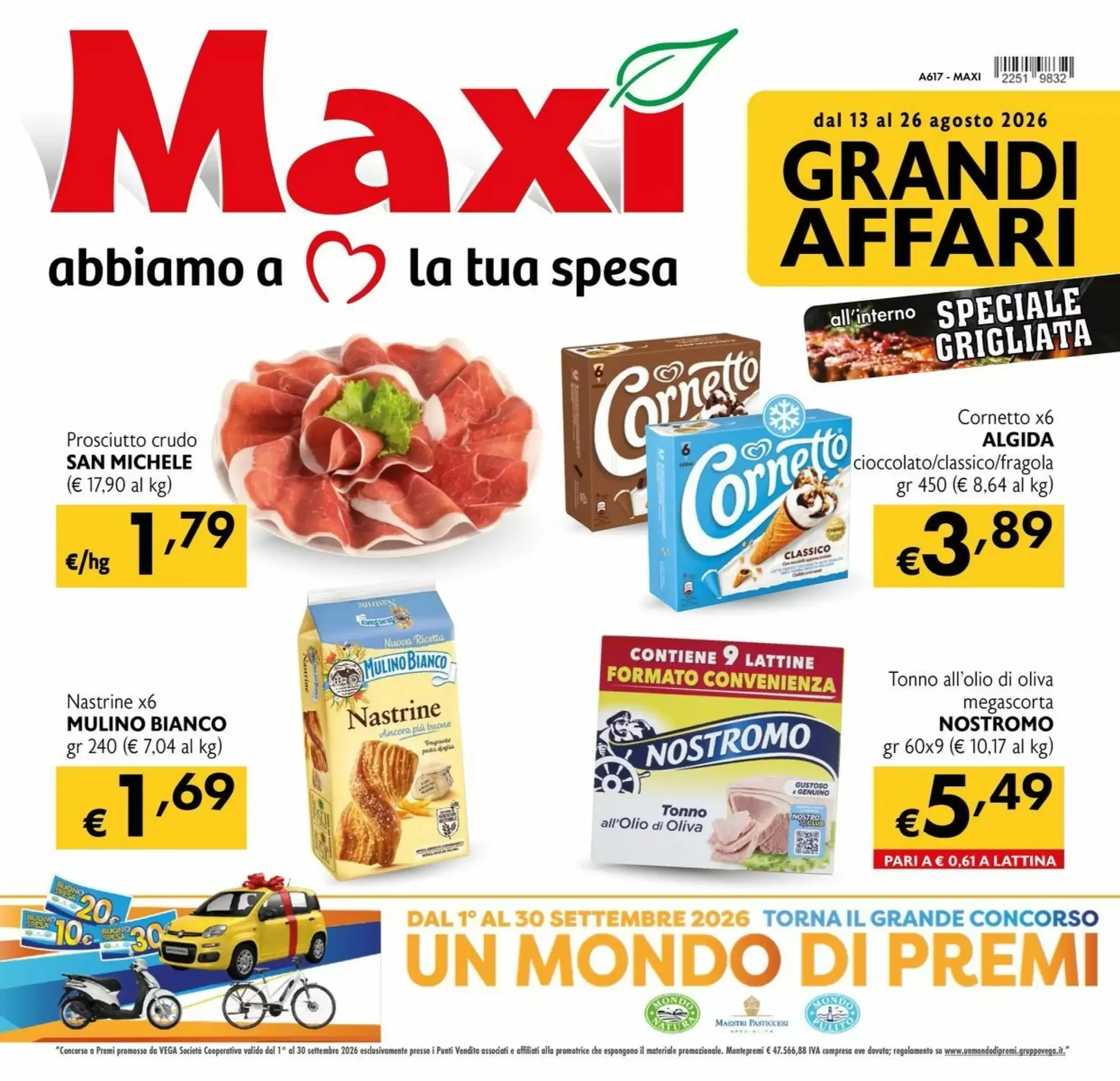 Copertina Maxi Supermercati - Volantino Maxi Supermercati