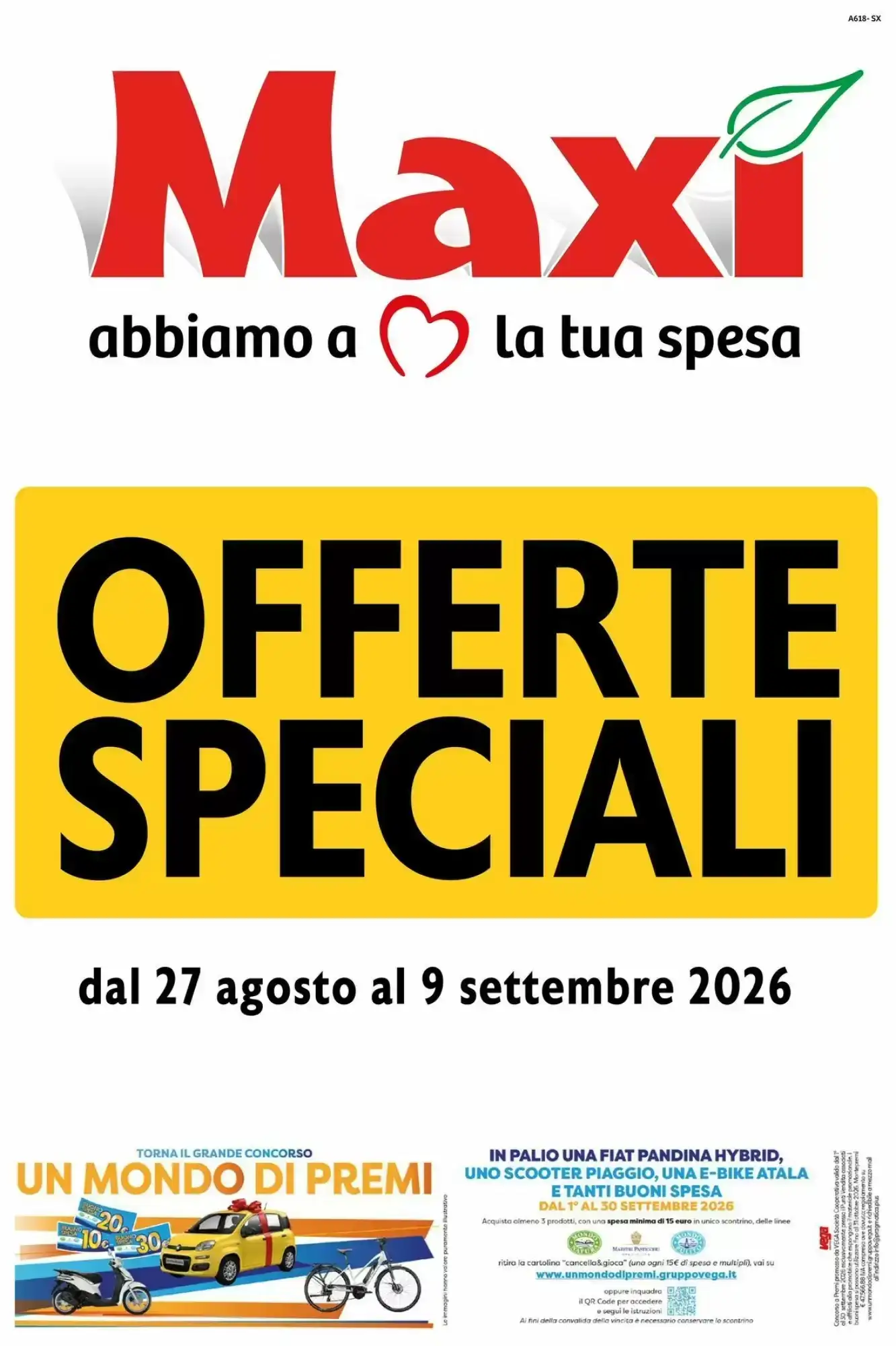Copertina Maxi Supermercati - Volantino Maxi Supermercati