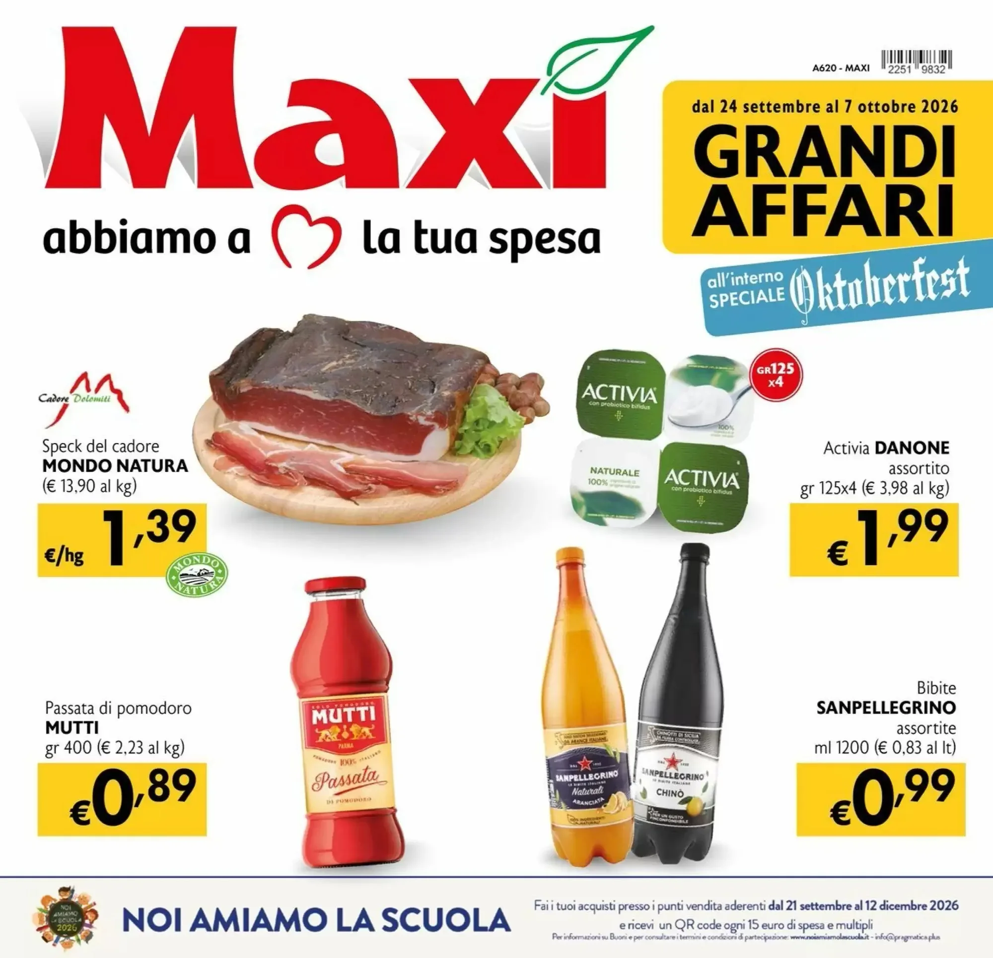 Copertina Maxi Supermercati - Volantino Maxi Supermercati