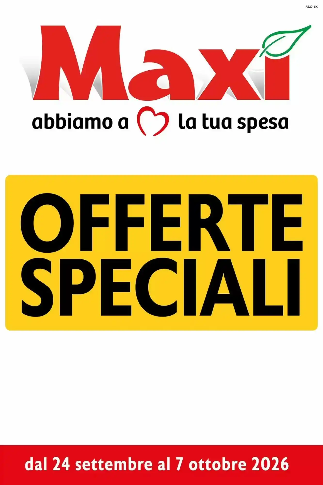 Copertina Maxi Supermercati - Volantino Maxi Supermercati
