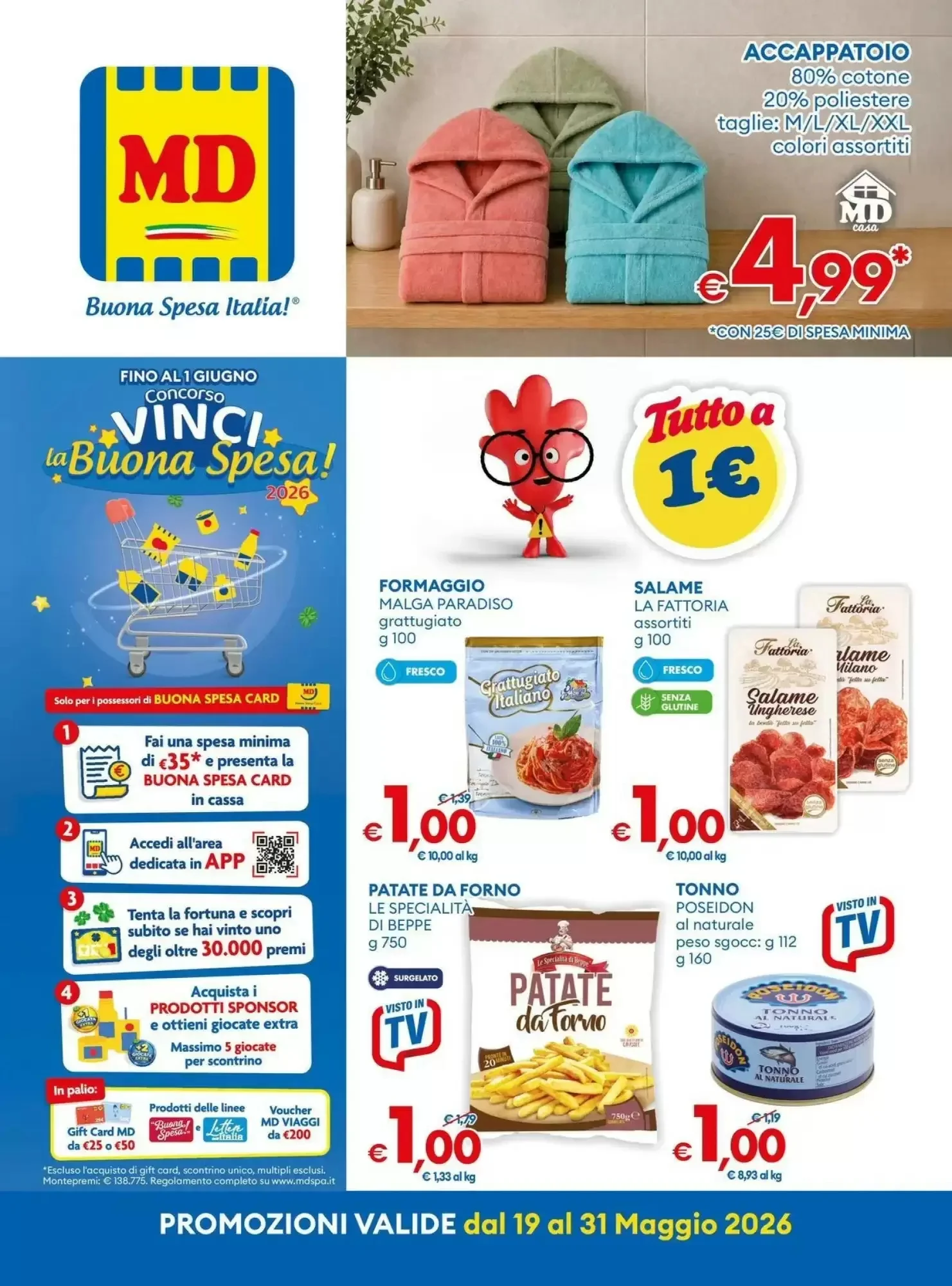 Copertina MD Discount - Volantino MD Discount