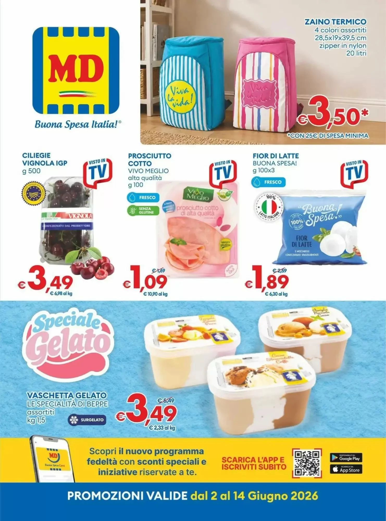 Copertina MD Discount - Volantino MD Discount