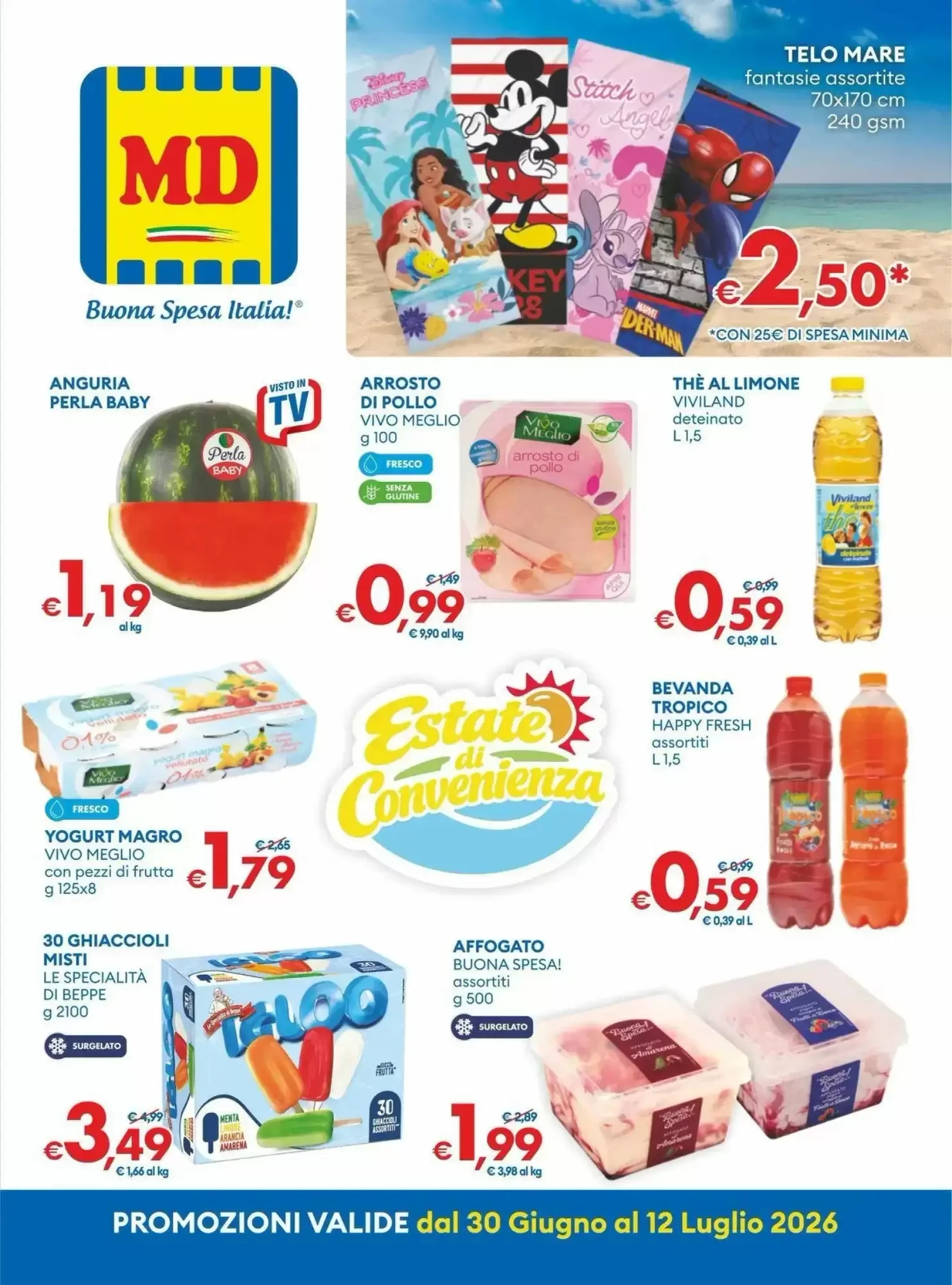 Copertina MD Discount - Volantino MD Discount