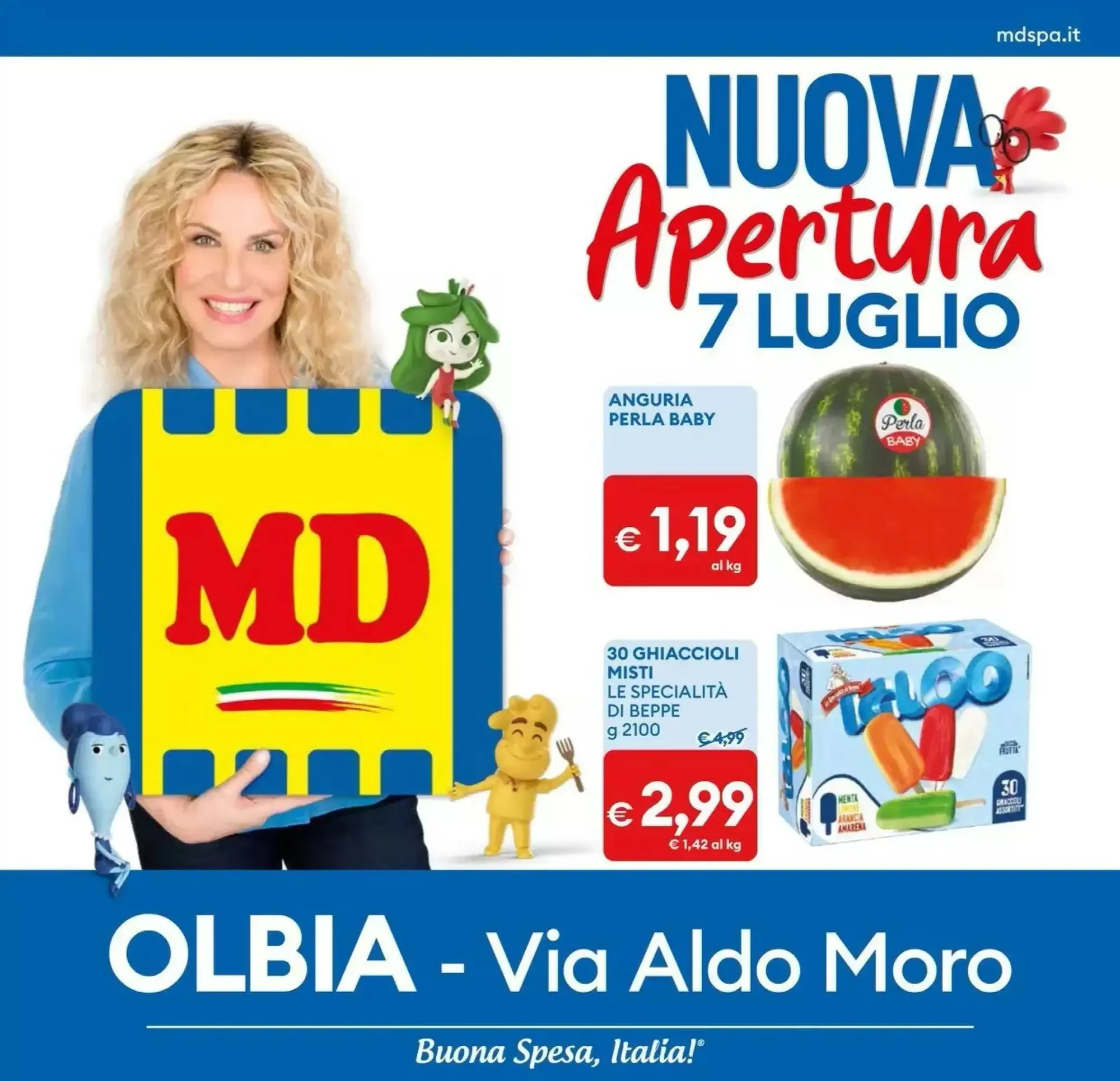 Copertina MD Discount - Volantino MD Discount