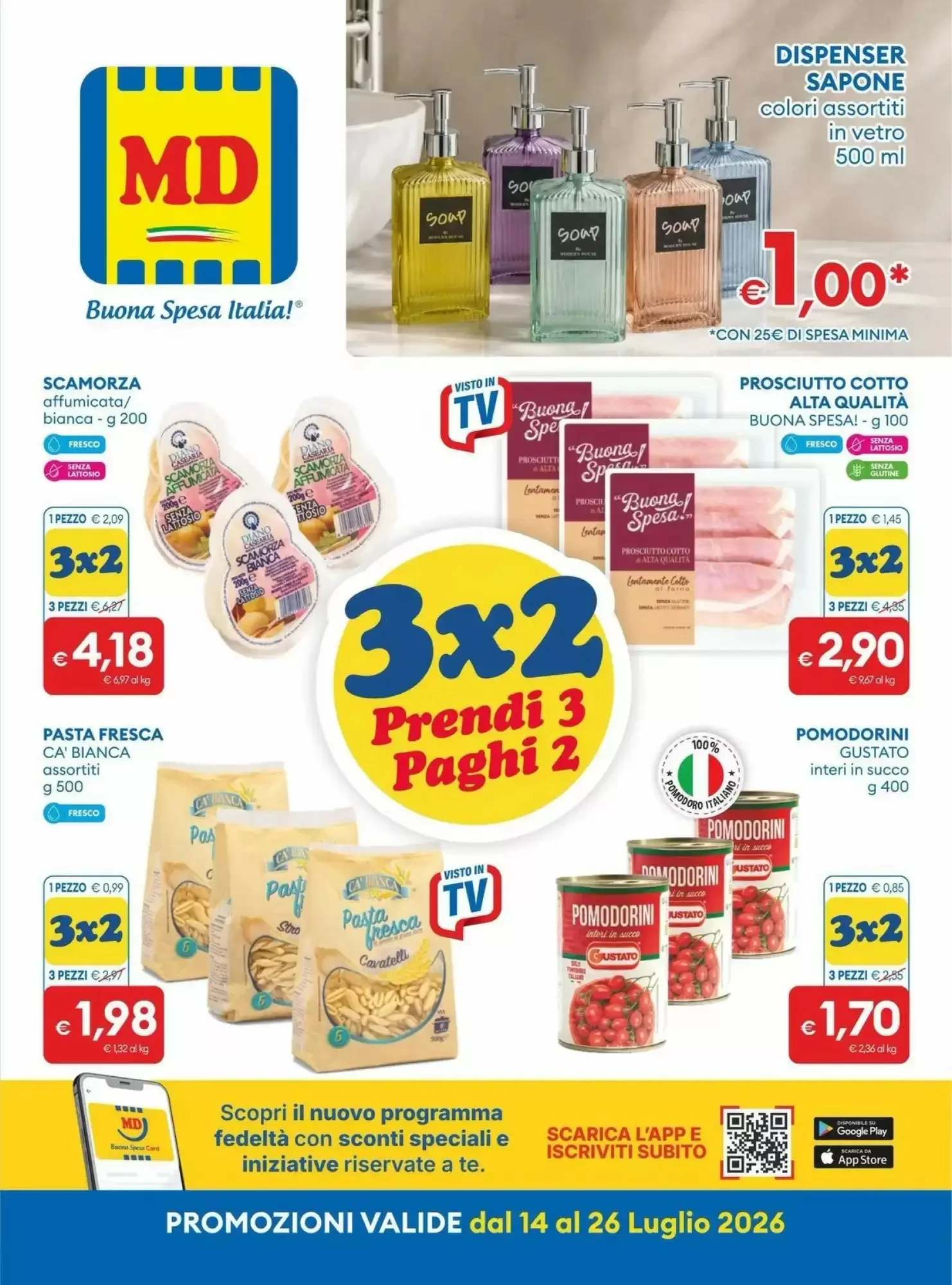 Copertina MD Discount - Volantino MD Discount