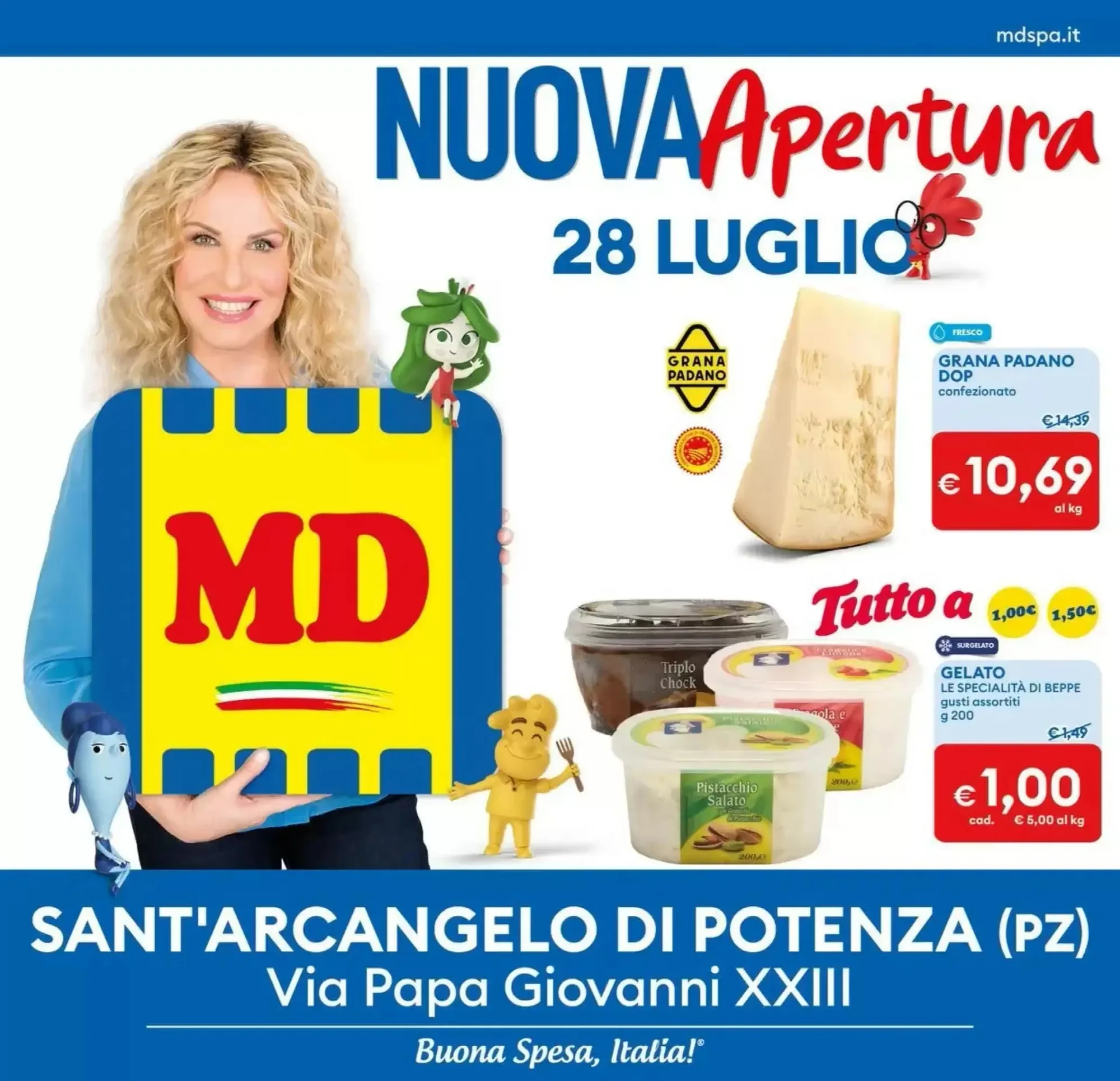 Copertina MD Discount - Volantino MD Discount