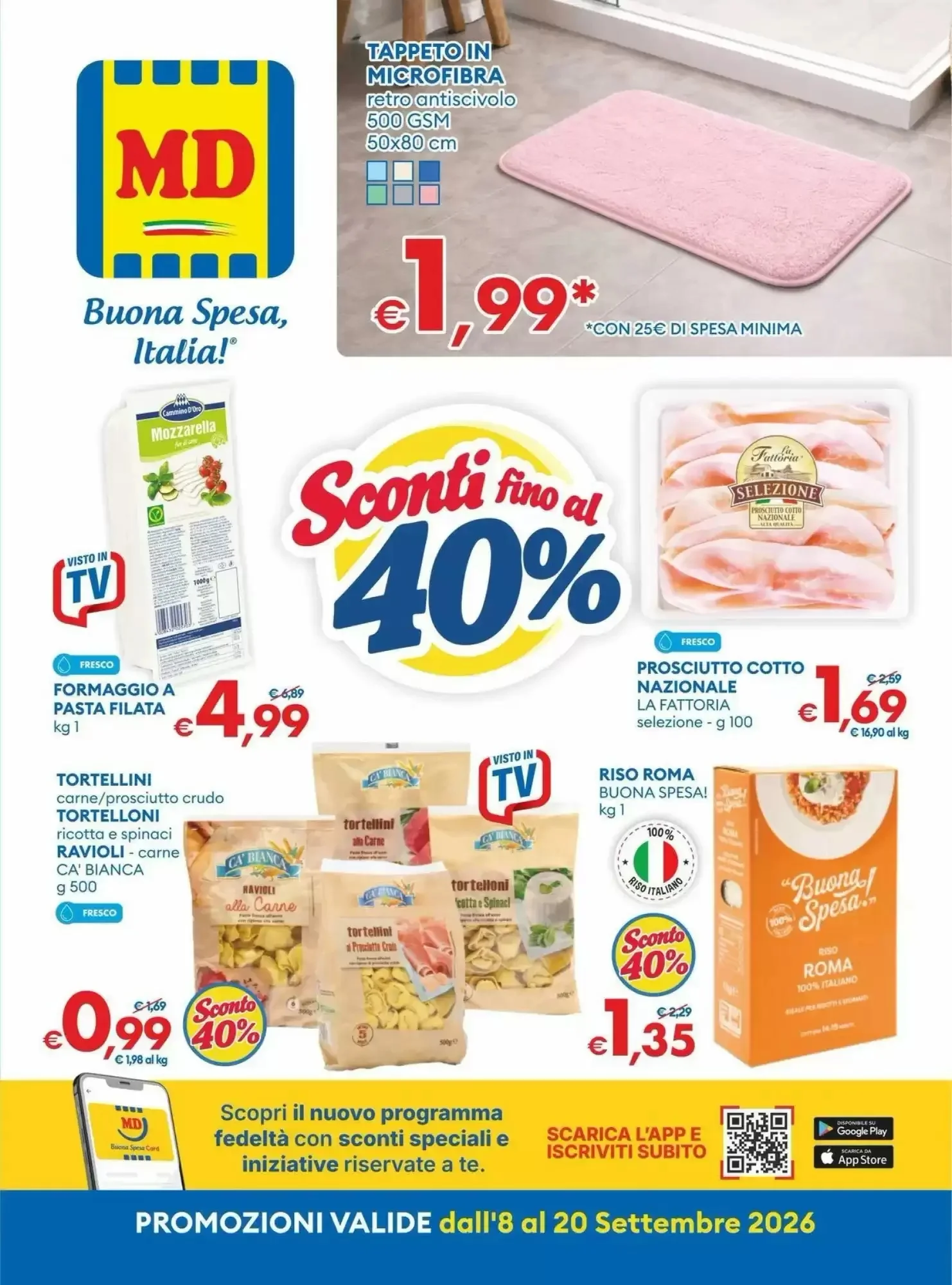 Copertina anteprima MD Discount - Offerte MD Discount: Anteprima Volantino dal 7 al 20 Settembre 2026