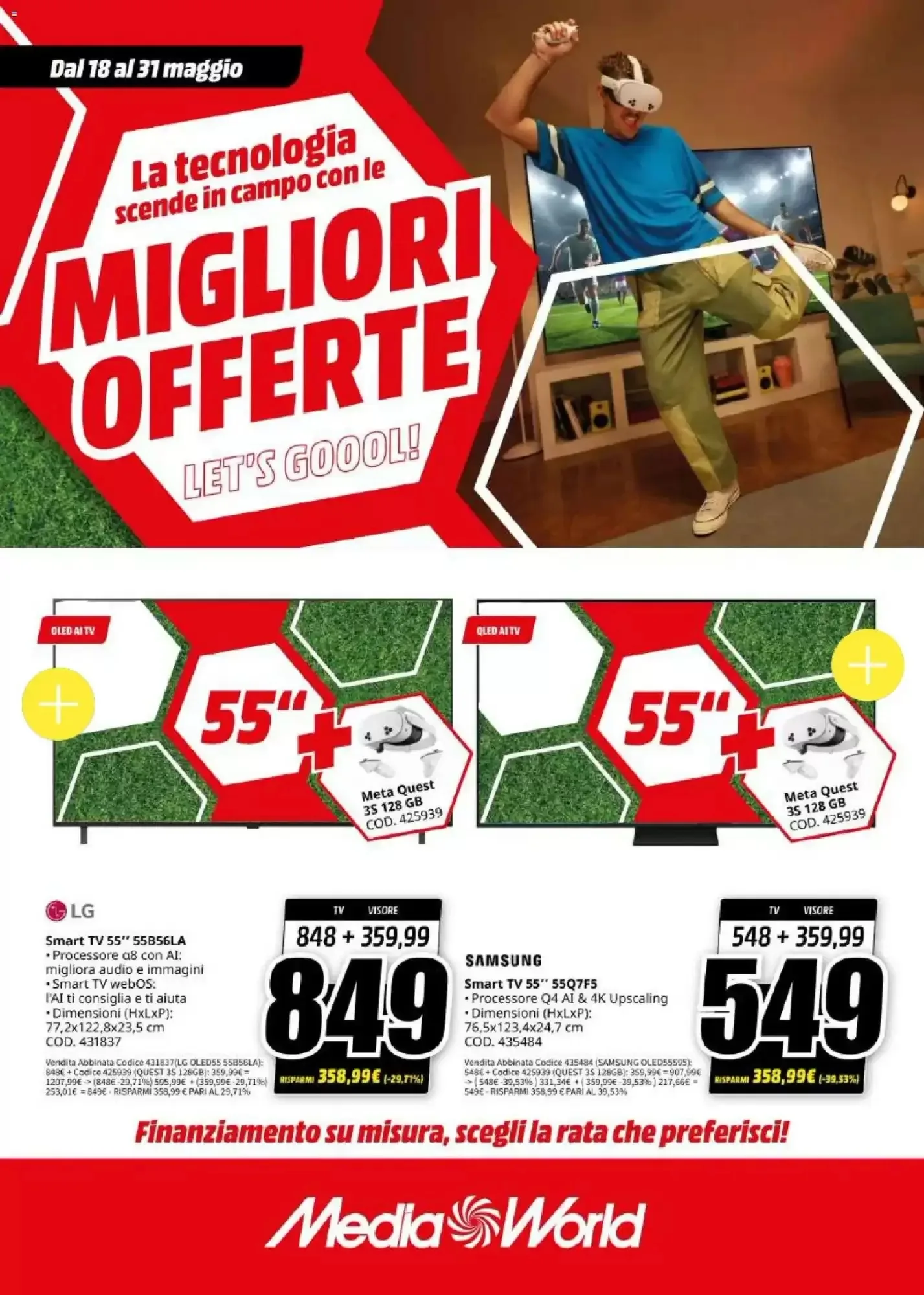 Copertina MediaWorld - Volantino MediaWorld