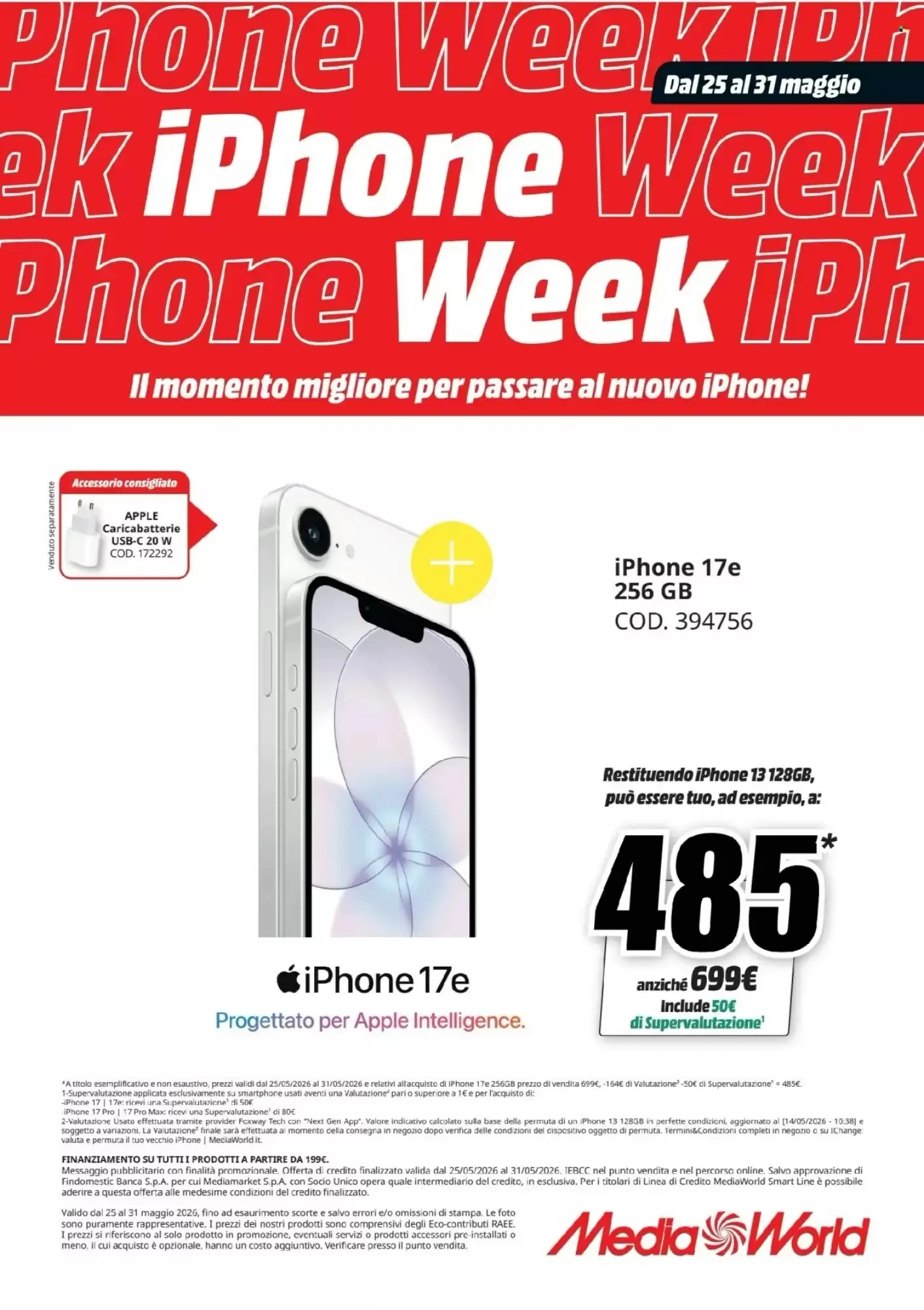 Copertina MediaWorld - Volantino MediaWorld