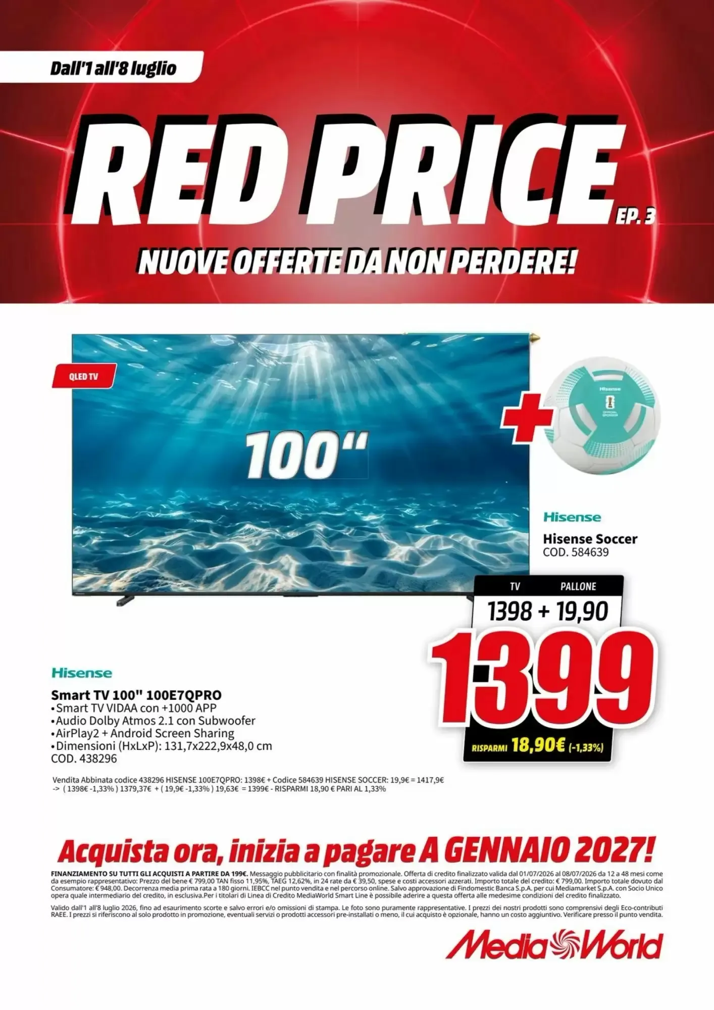 Volantino MediaWorld Volantino MediaWorld pagina 2