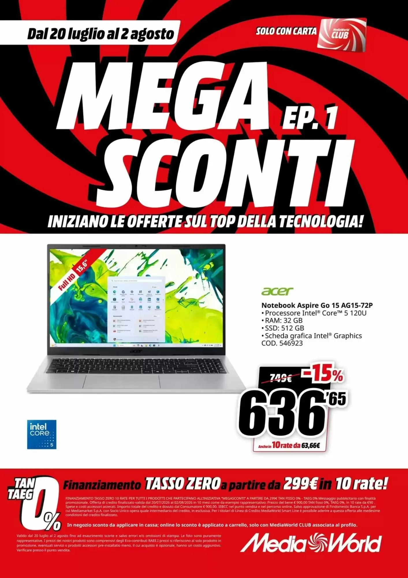 Volantino MediaWorld Volantino MediaWorld pagina 36